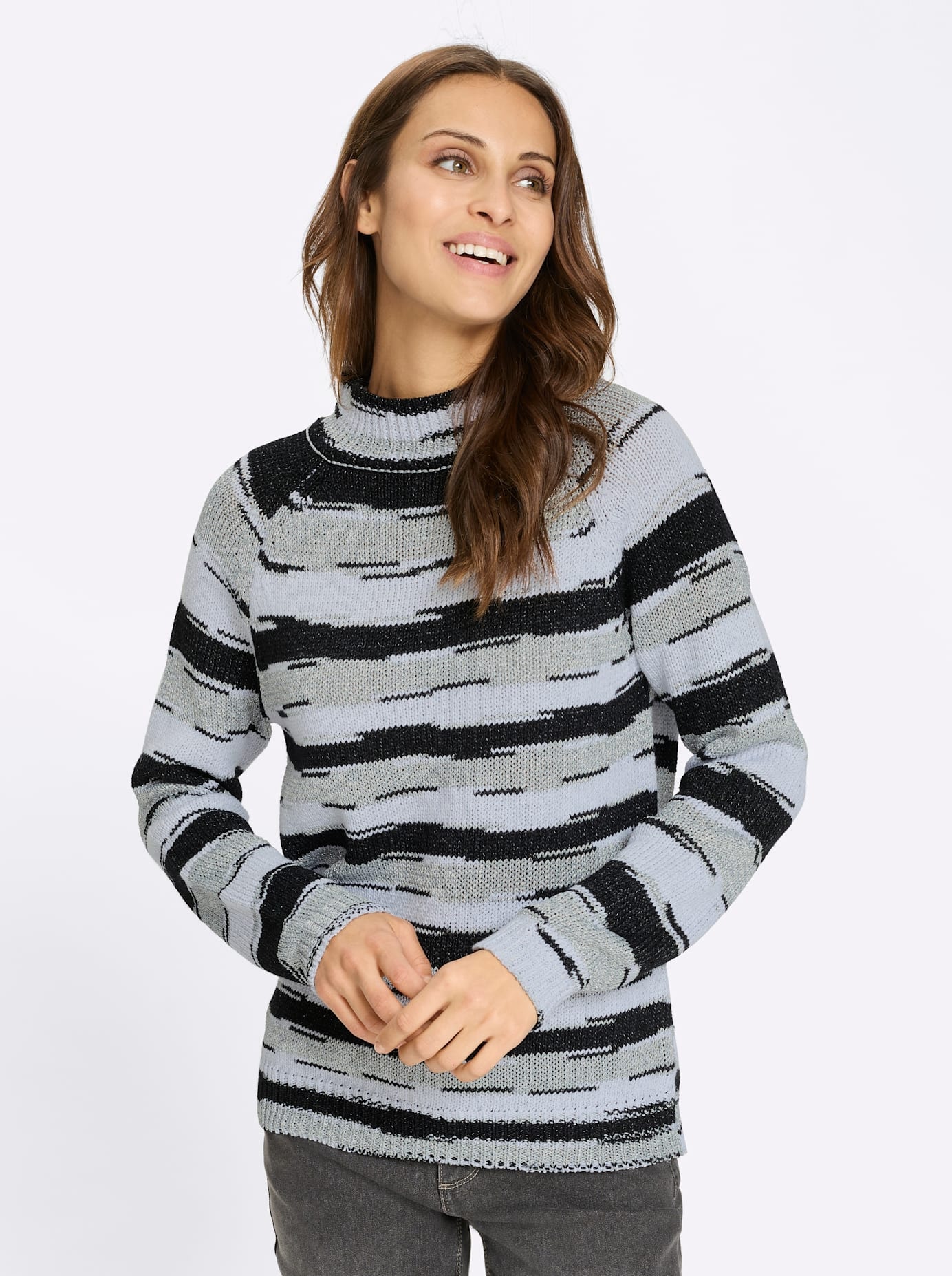 Inspirationen Strickpullover »Langarm-Pullover«