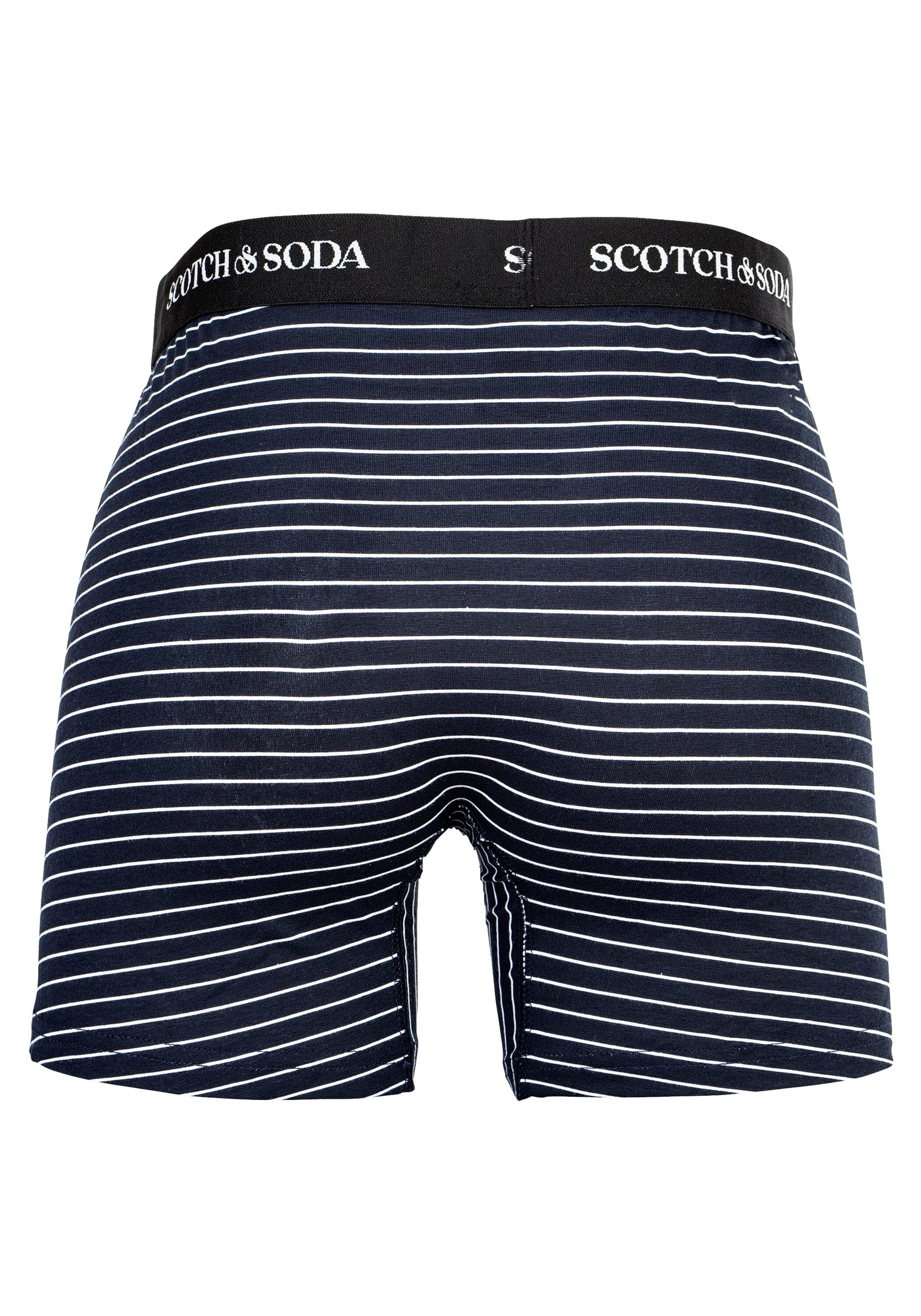 Scotch & Soda Boxershorts »Boxershort Solid Cotton Stretch 3er Pack«