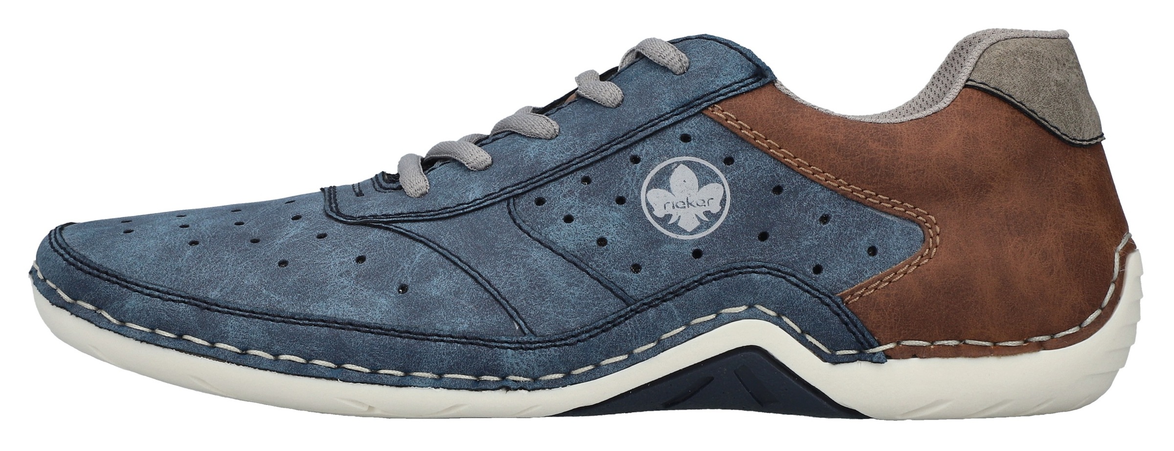 Rieker Sneaker, Schnürschuh, Halbschuh, Freizeitschuh mit MemoSoft-Innensohle