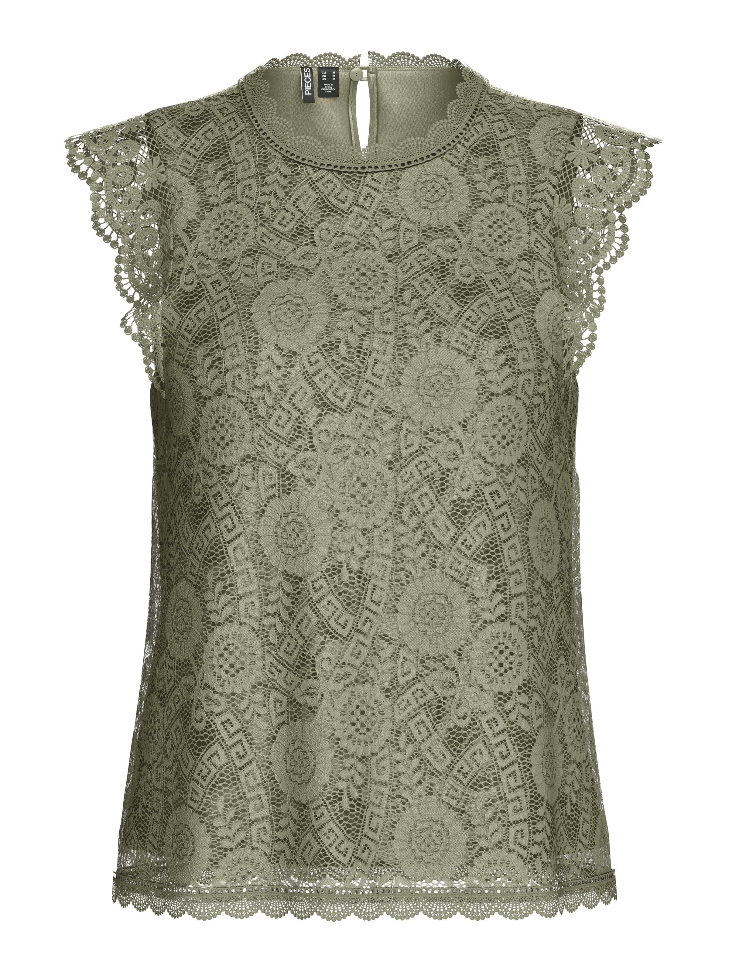 pieces Spitzentop »PCOLLINE«