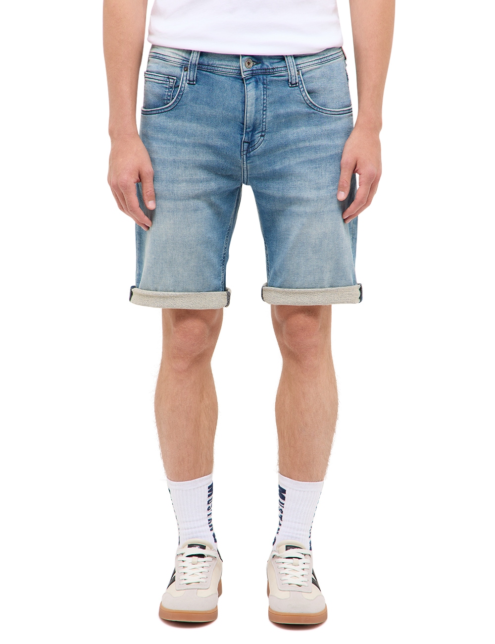 MUSTANG Regular-fit-Jeans »Herren Style Chicago Shorts«