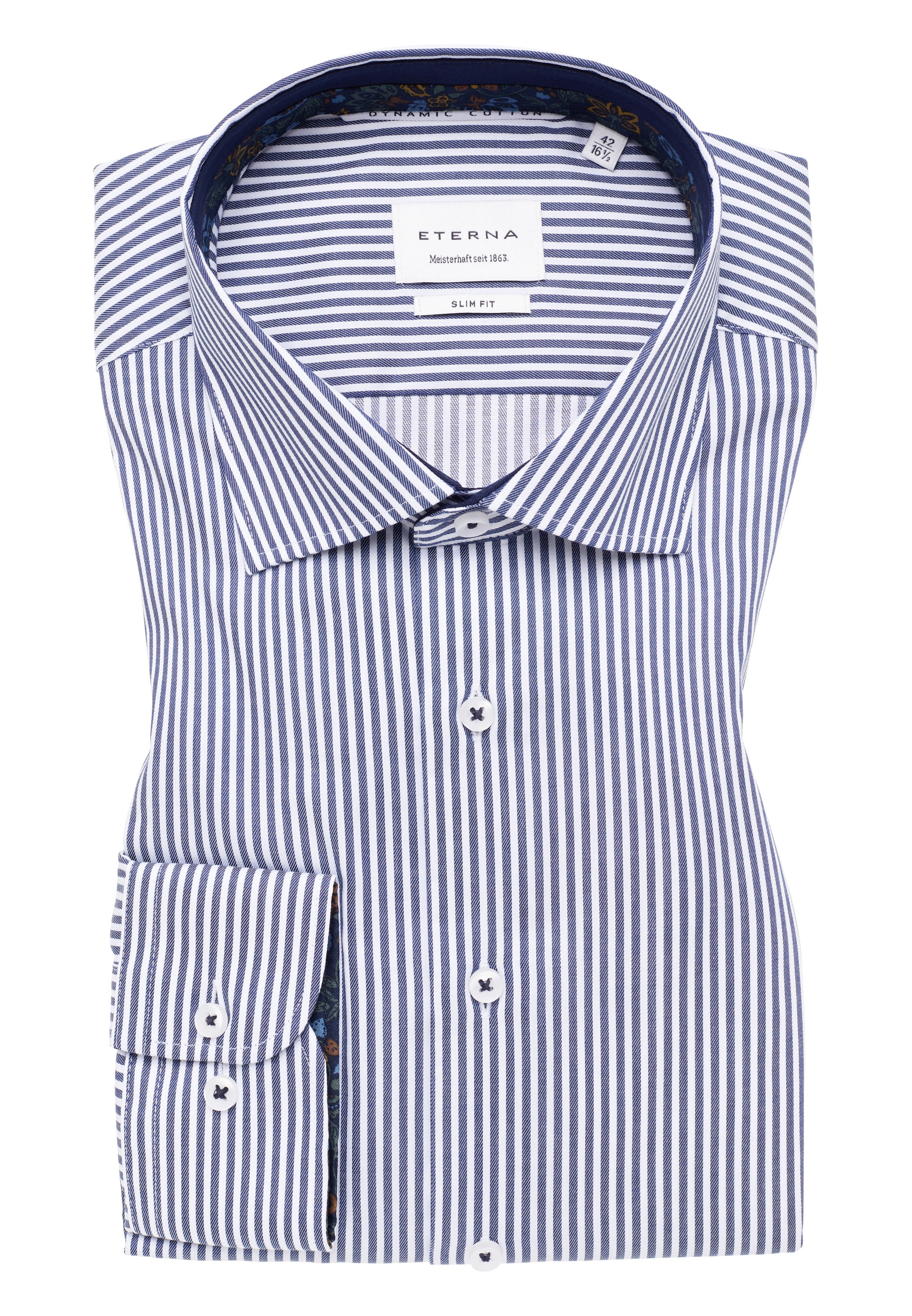 Eterna Langarmhemd »SLIM FIT«, NON IRON (bügelfrei)