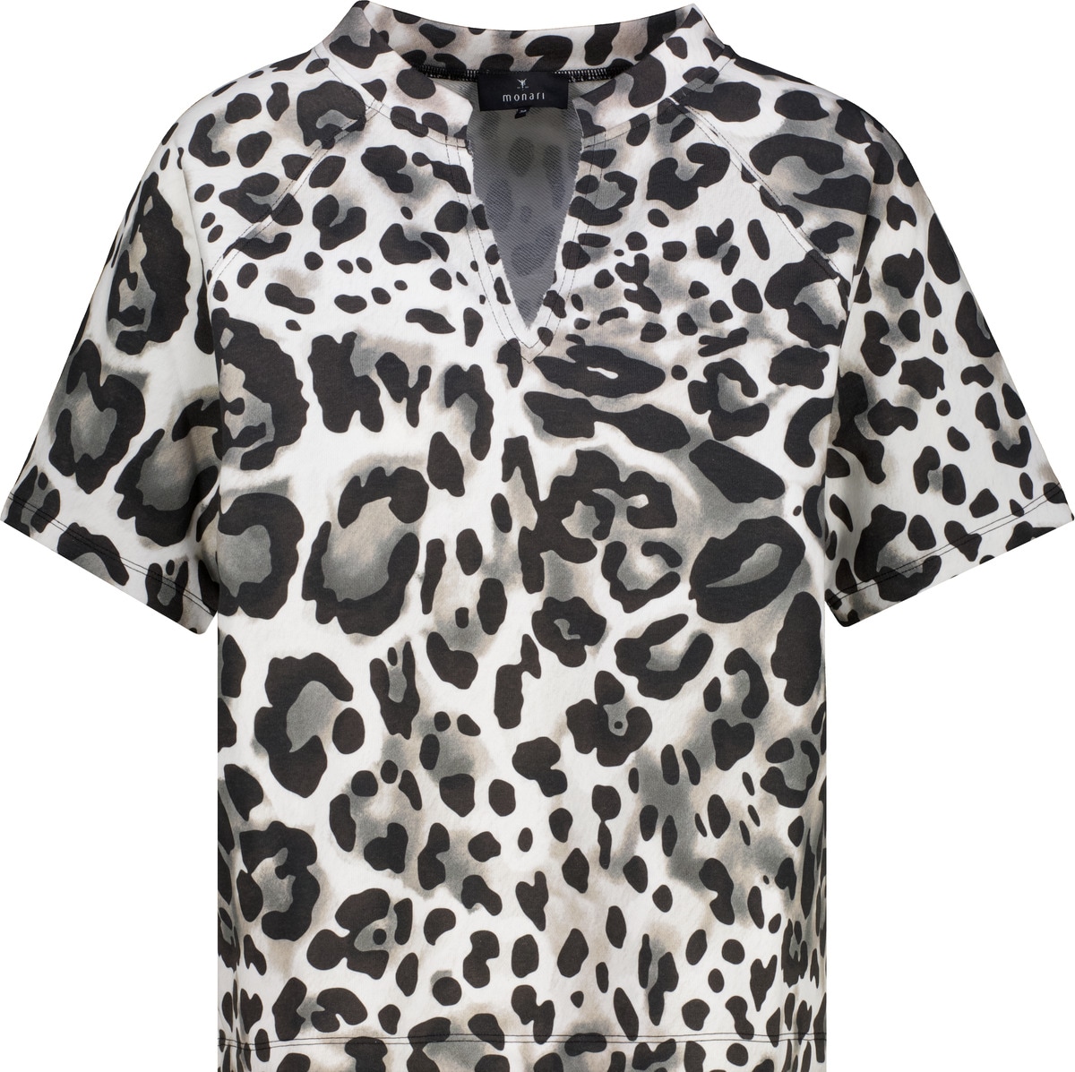 Monari Sweatshirt »Sweatshirt Leo Allover«, mit Animalprint
