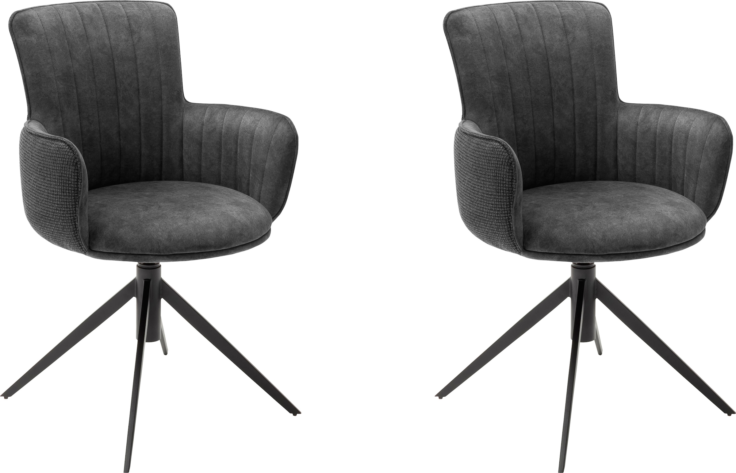 MCA furniture Esszimmerstuhl »Denia«, (Set), 2 online 2-er 360°drehbar mit Set, St., kg Nivellierung, bis 120 Stuhl belastbar kaufen