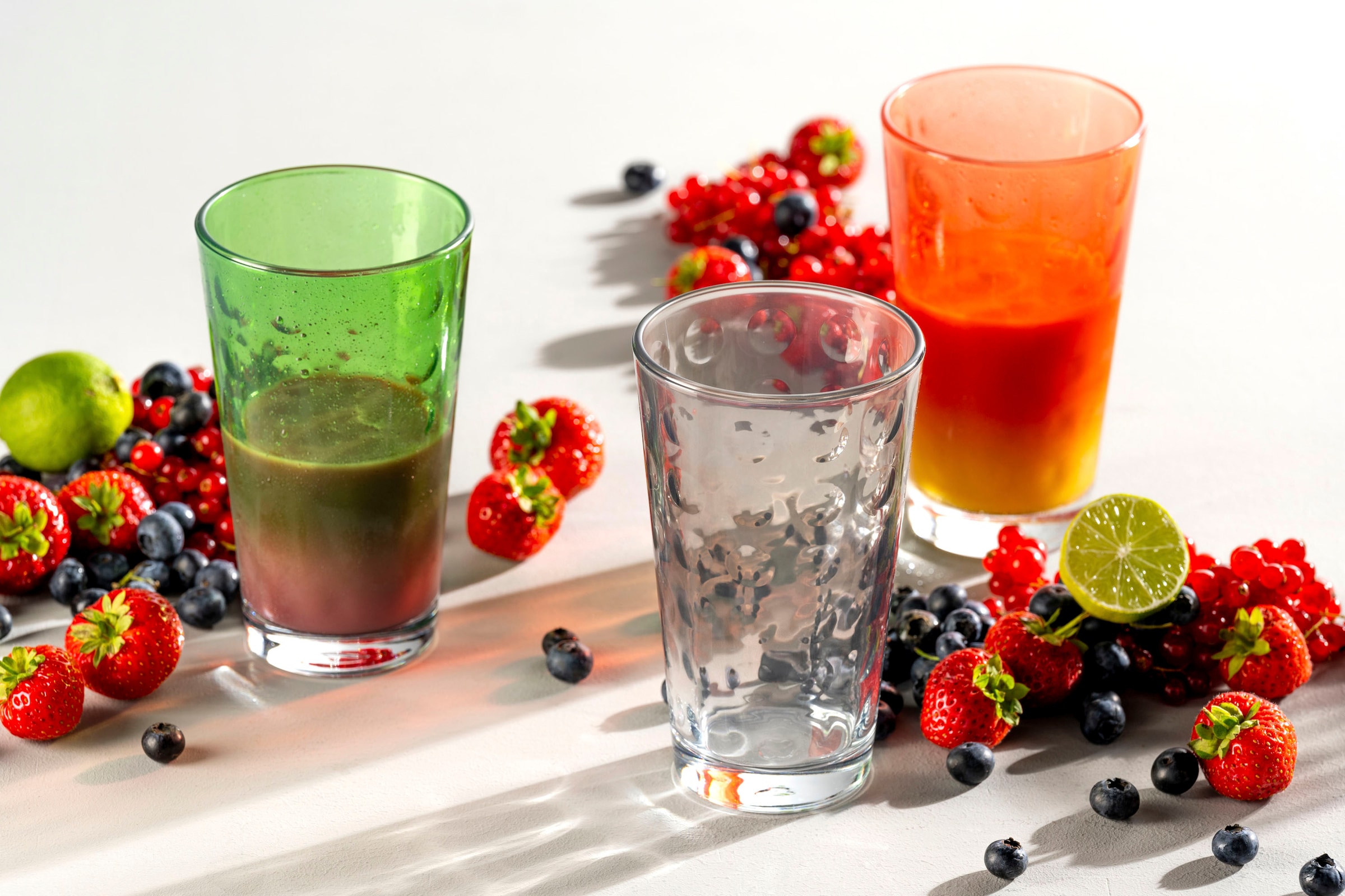LEONARDO Gläser-Set »OPTIC«, (Set, 4 tlg.), 540 ml, 4-teilig