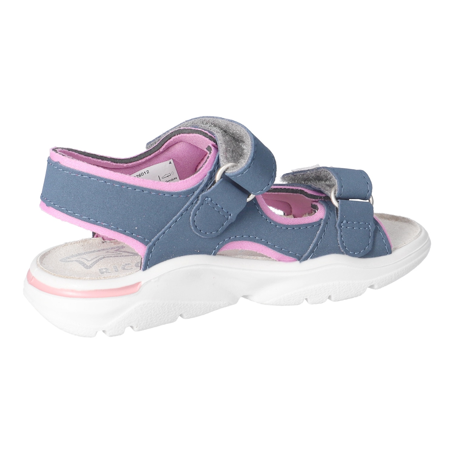 Ricosta Sandale »Carmi«  Klettschuh mit Glitzer, mit WMS, Größenschablone zum Download