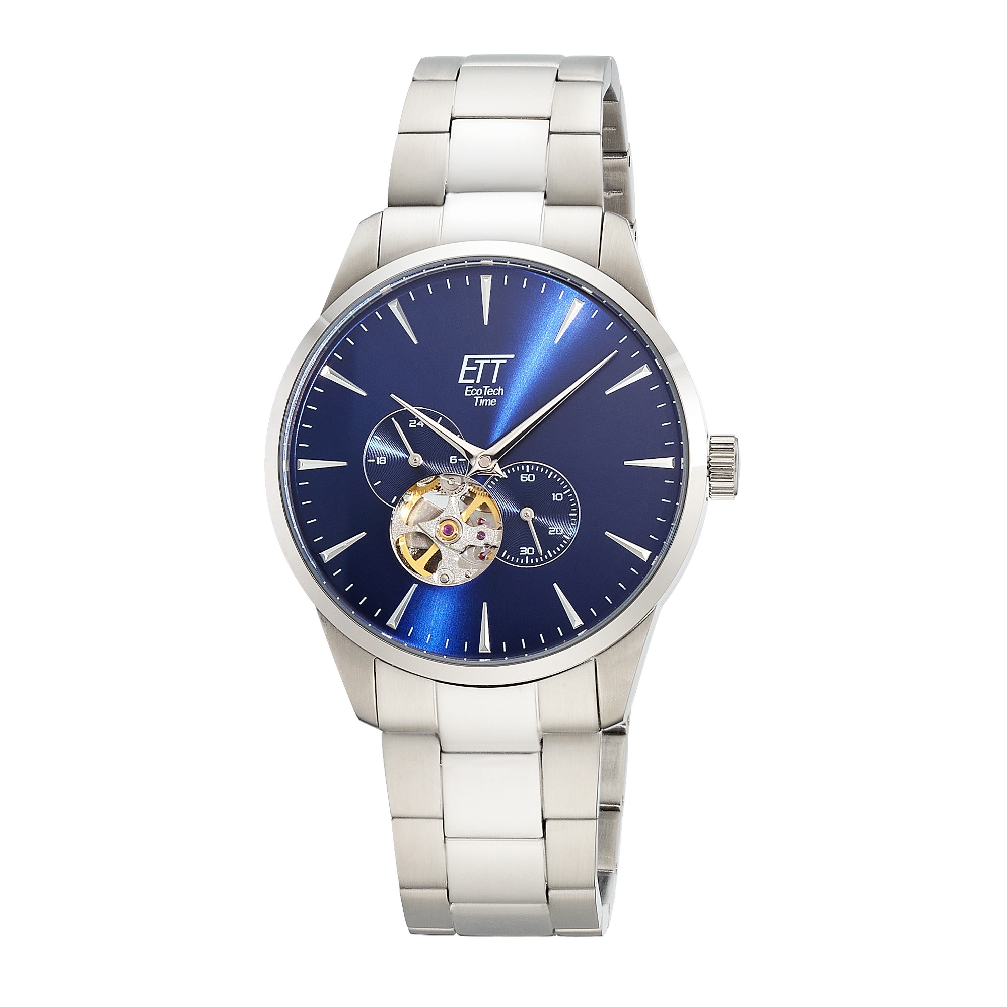 Ett Damen Automatikuhr »Motion Drive« Armbanduhr, Herrenuhr, Mechanische Uhr, Edelstahlarmband, analog