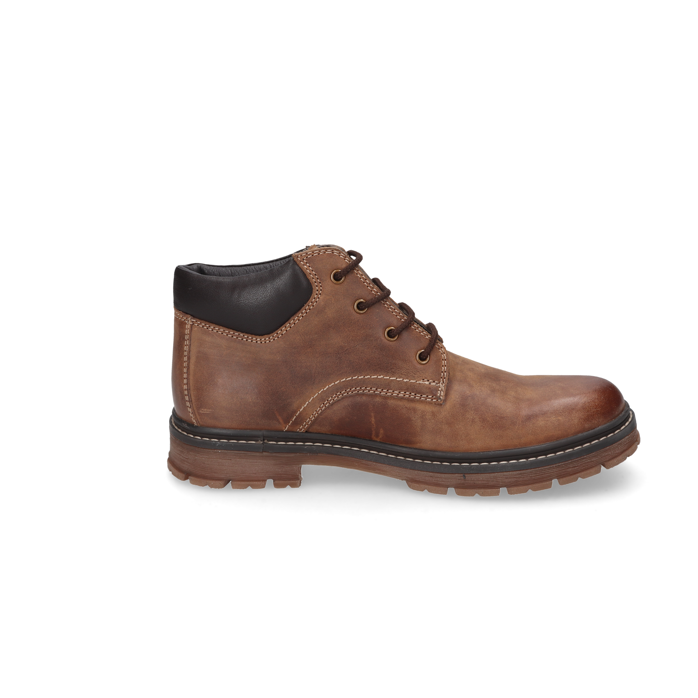 camel active Schnürboots  Schnürstiefelette, Herbst-Boots mit Profilsohle