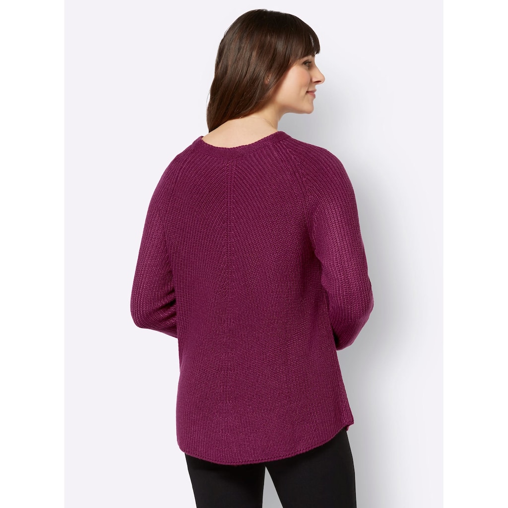 Ambria Rundhalspullover »Pullover«