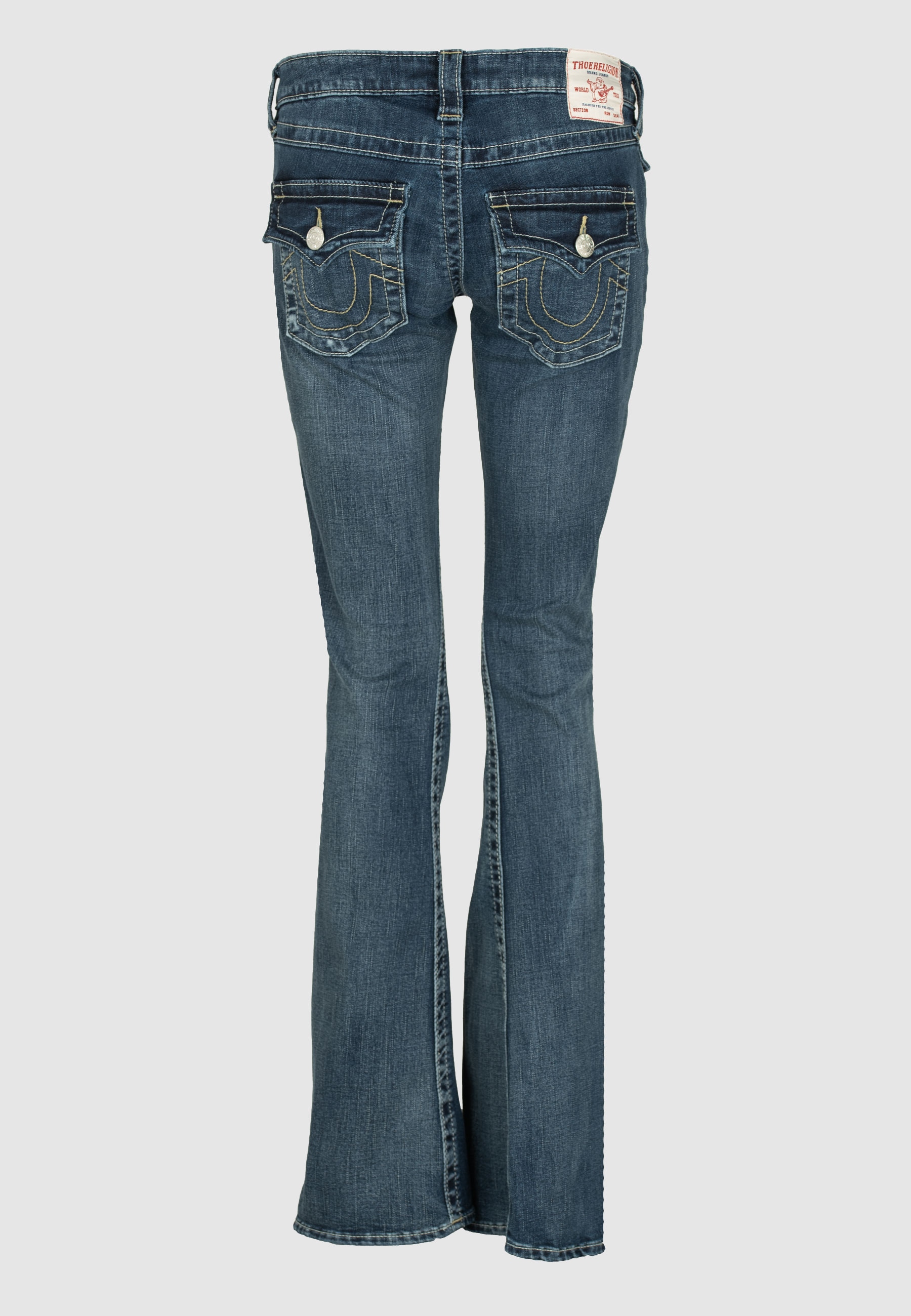 True Religion Bootcut-Jeans »JOEY LR FLARE FLAP« Baumwollmischung, Flared fit