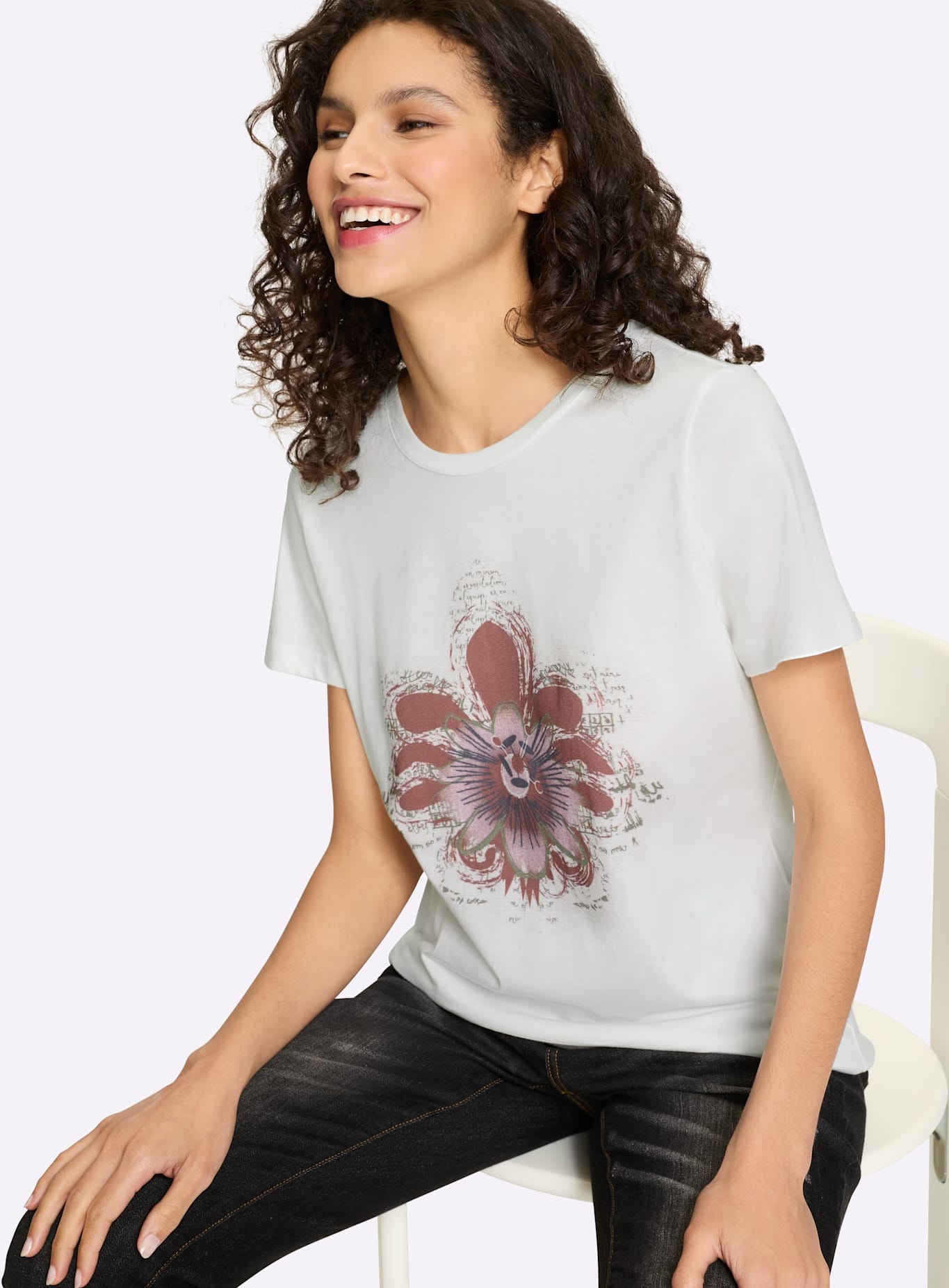 heine T-Shirt »T-Shirt« 1 tlg.