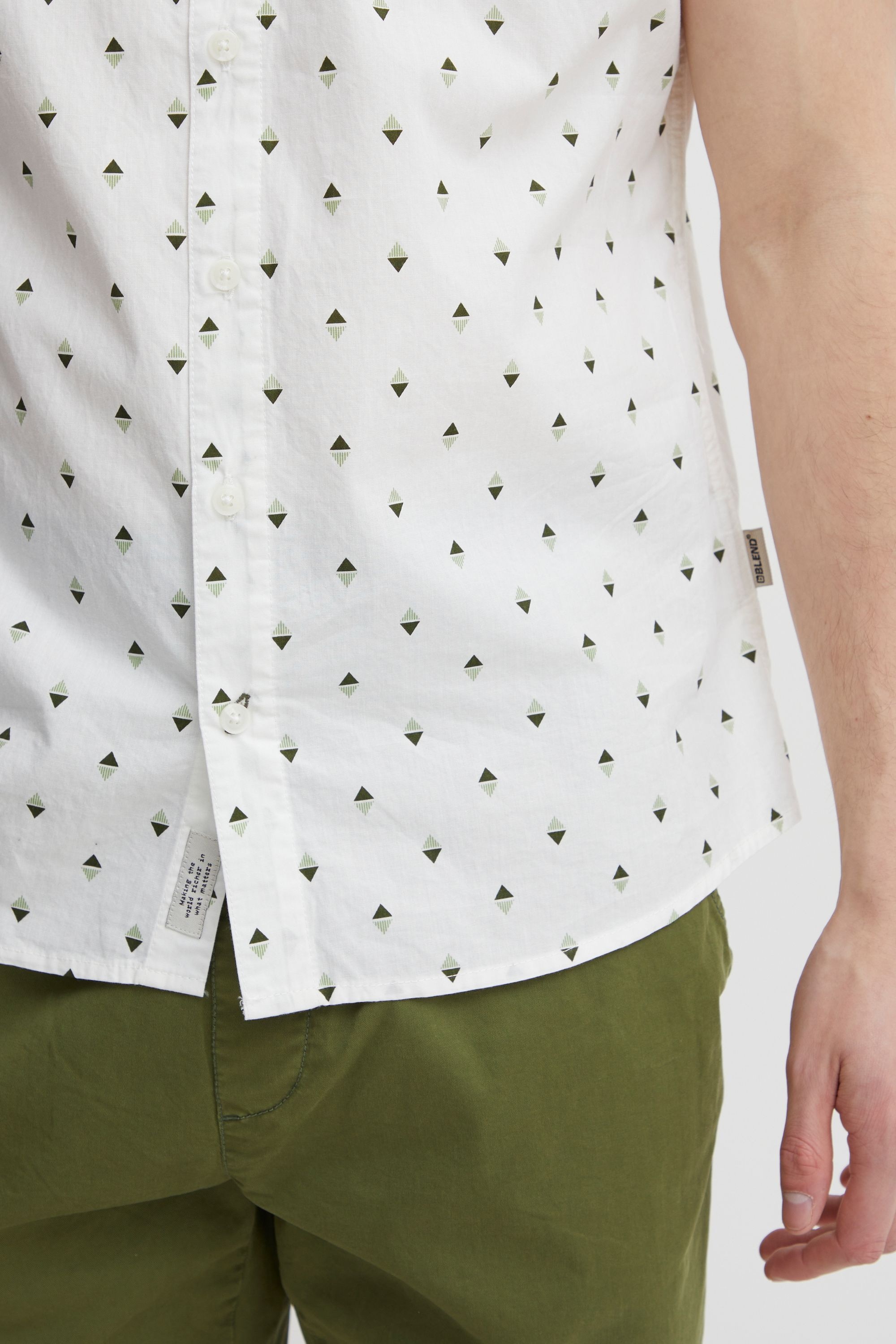 Blend Kurzarmshirt »Kurzarmhemd BHShirt«