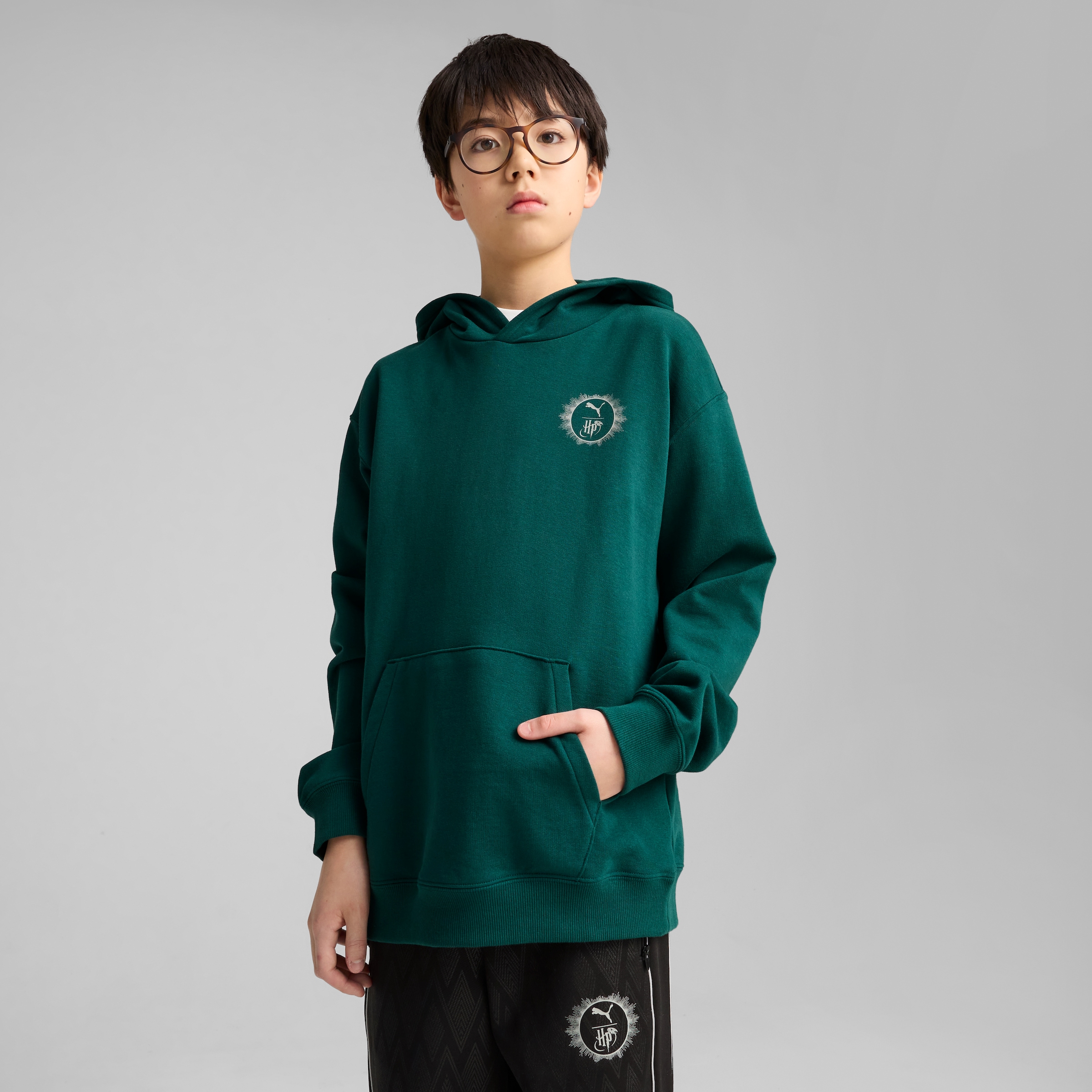 PUMA Kapuzensweatshirt »X HARRY POTTER RELAXED GRAPHIC HOODIE TR«