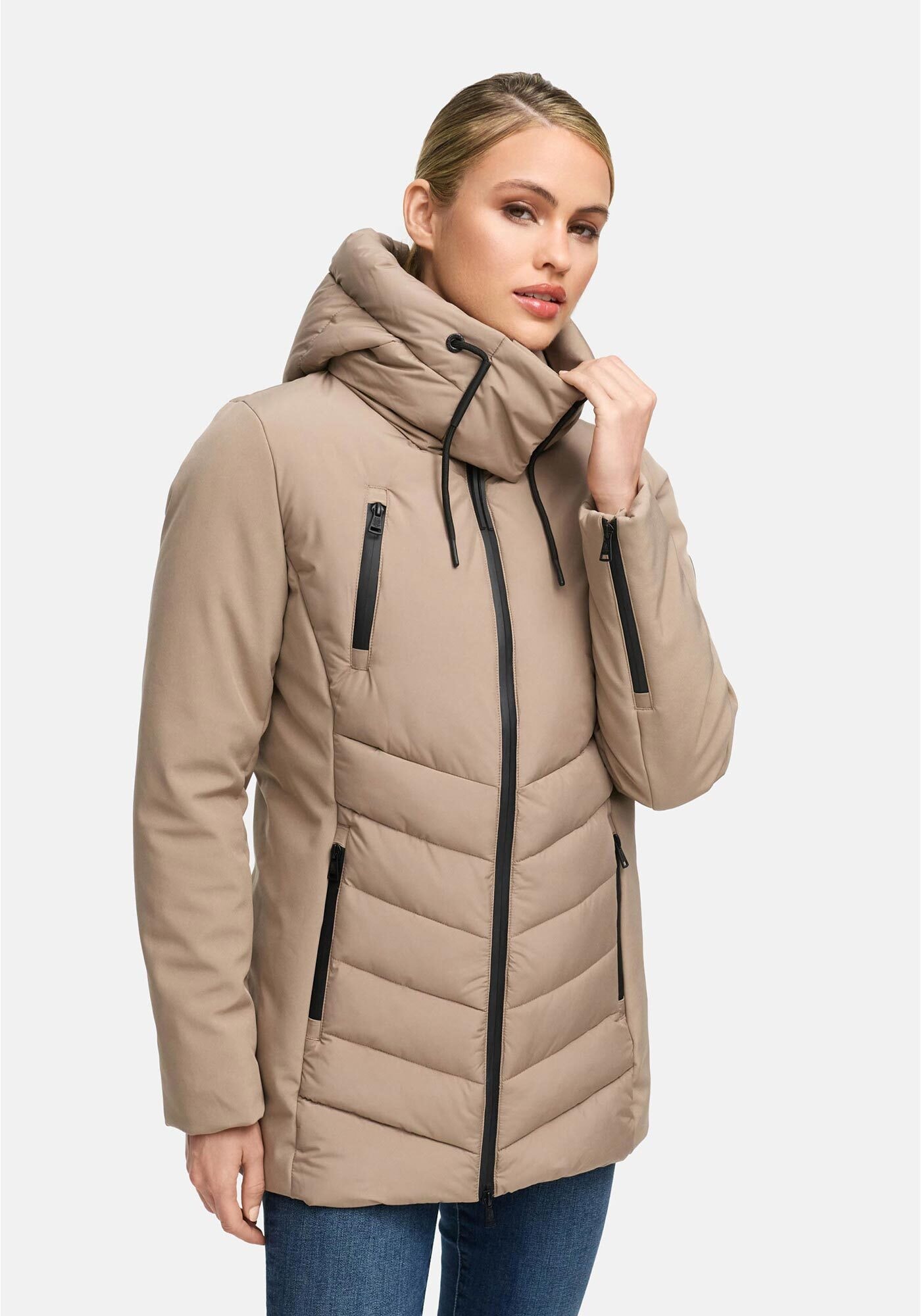 Marikoo Winterjacke »Marikoo Tivaa Damen Herbst Winter Steppjacke N103«