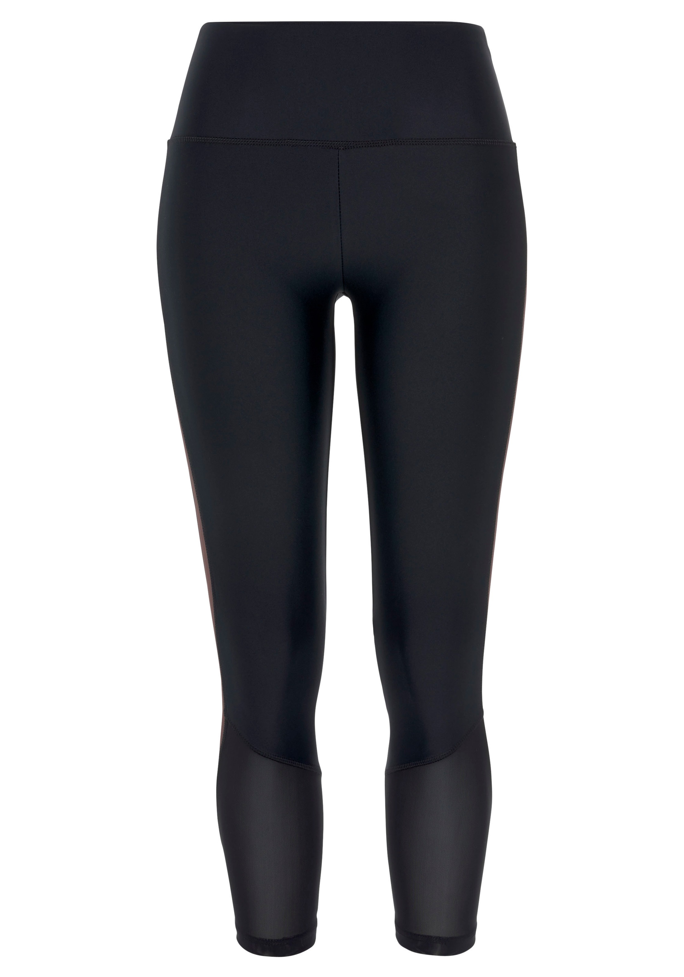 LASCANA ACTIVE 7/8-Leggings, mit Netzeinsätzen