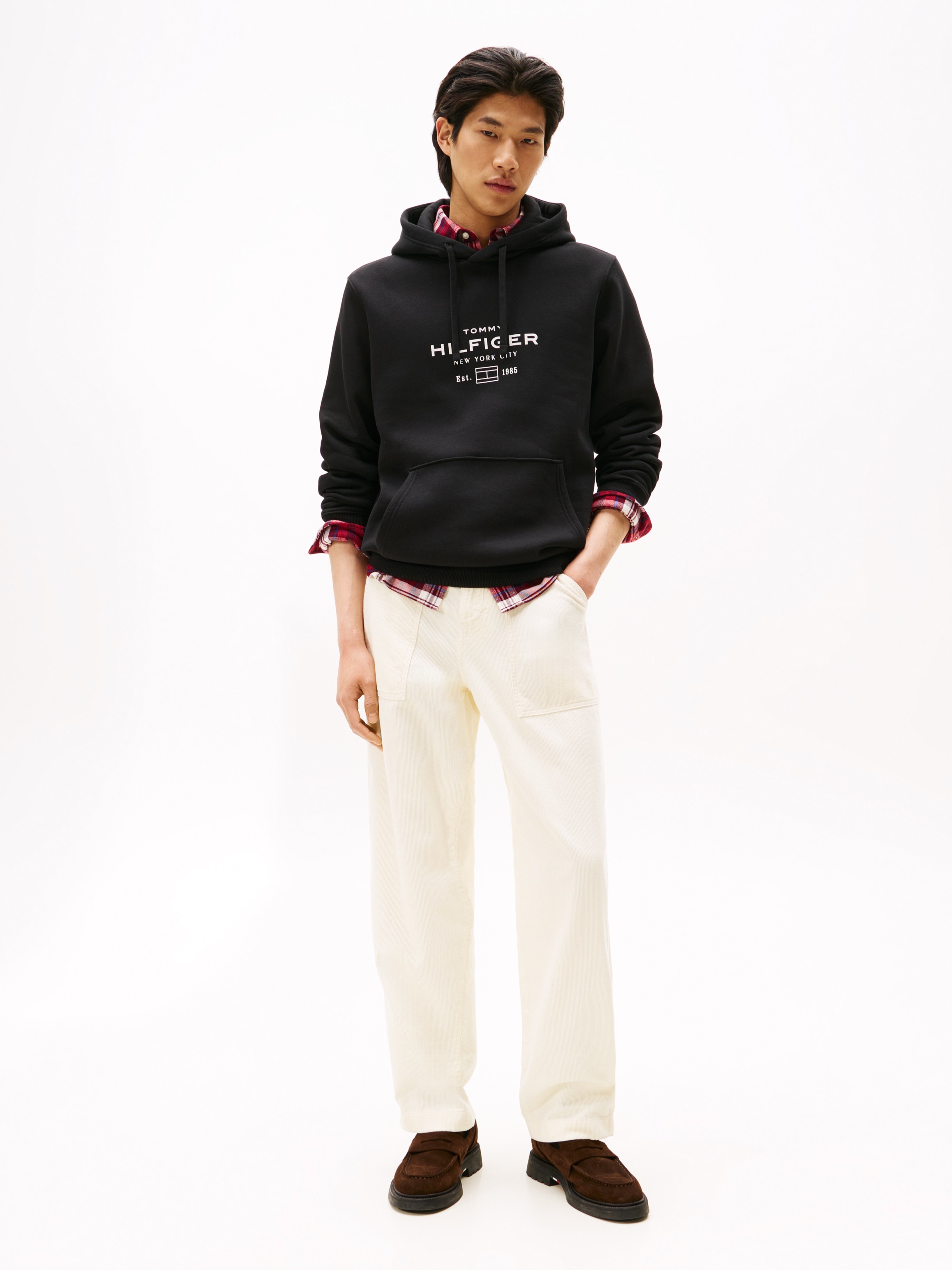 Tommy Hilfiger Kapuzensweatshirt »OVAL GRAPHIC HOODIE«, Regular fit