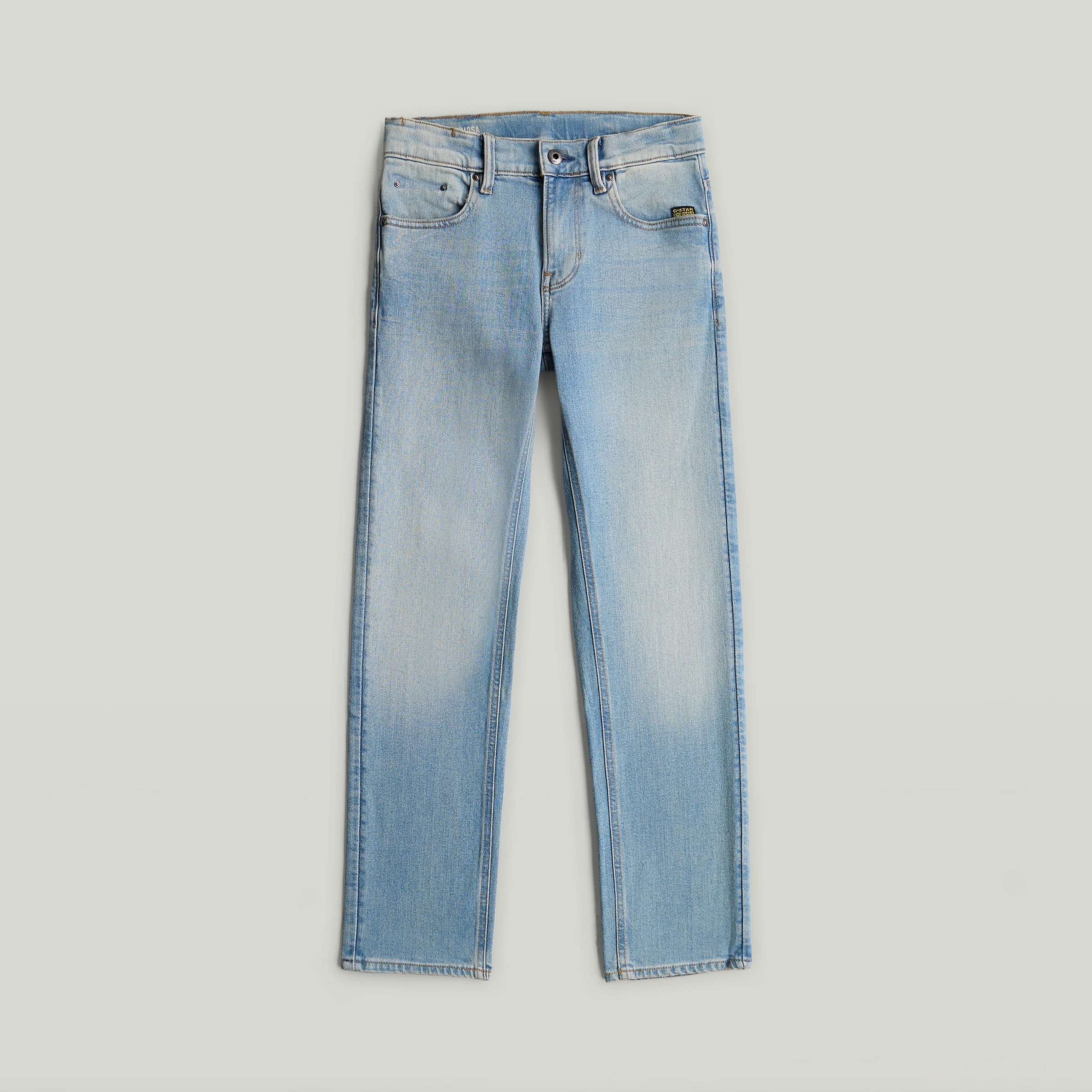 G-STAR Straight-Jeans »KIDS, MOSA STRAIGHT« aus Baumwoll-Denim