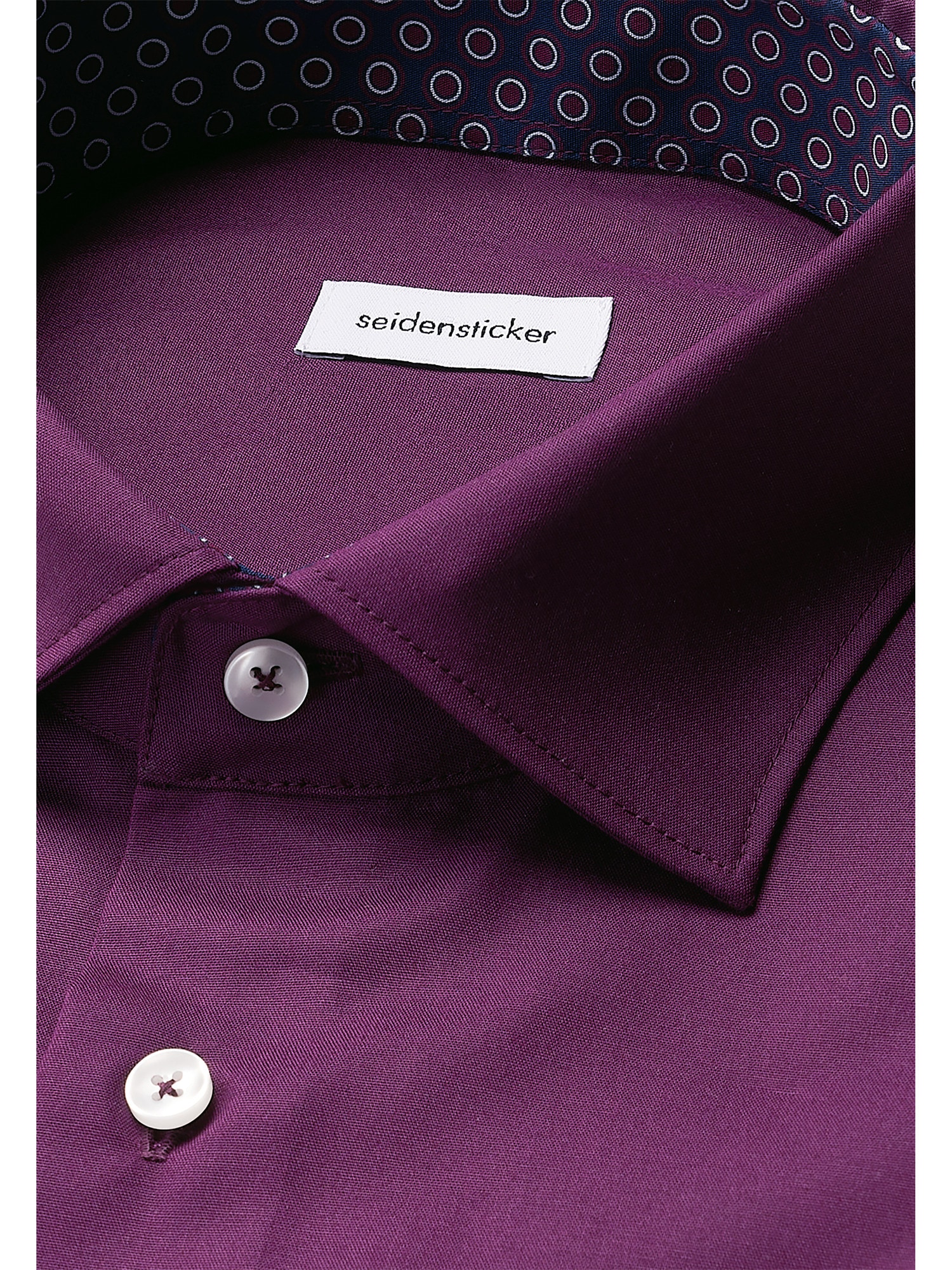 seidensticker Businesshemd »Schwarze Rose«, Regular 1/1 Kentkragen Uni
