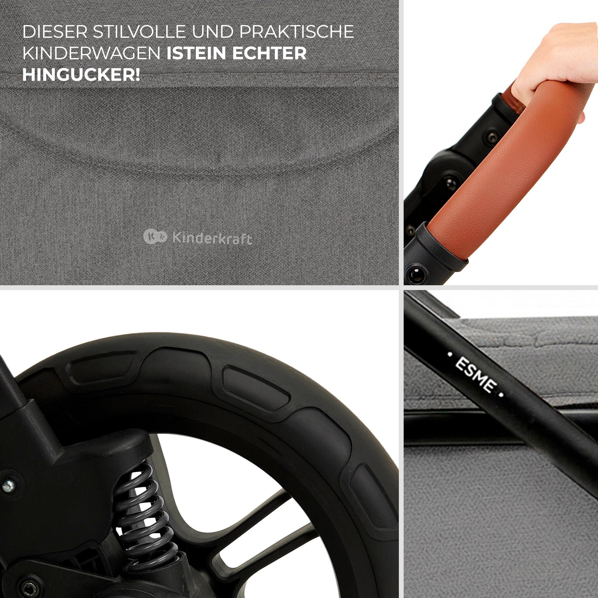 Kinderkraft Kombi-Kinderwagen »ESME 3IN1« 25 kg