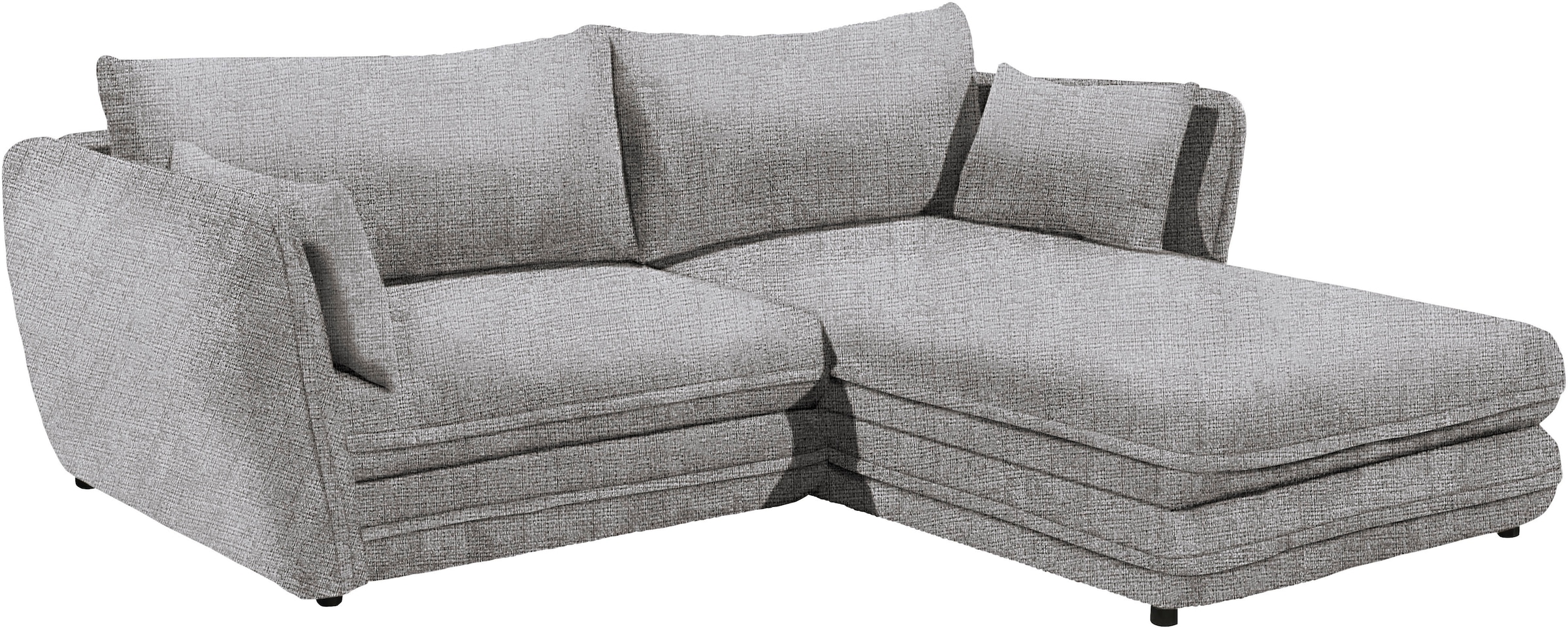 ED EXCITING DESIGN Ecksofa »Stanley«, frei im Raum stellbar, mit Schlaffunktion und Bettkasten