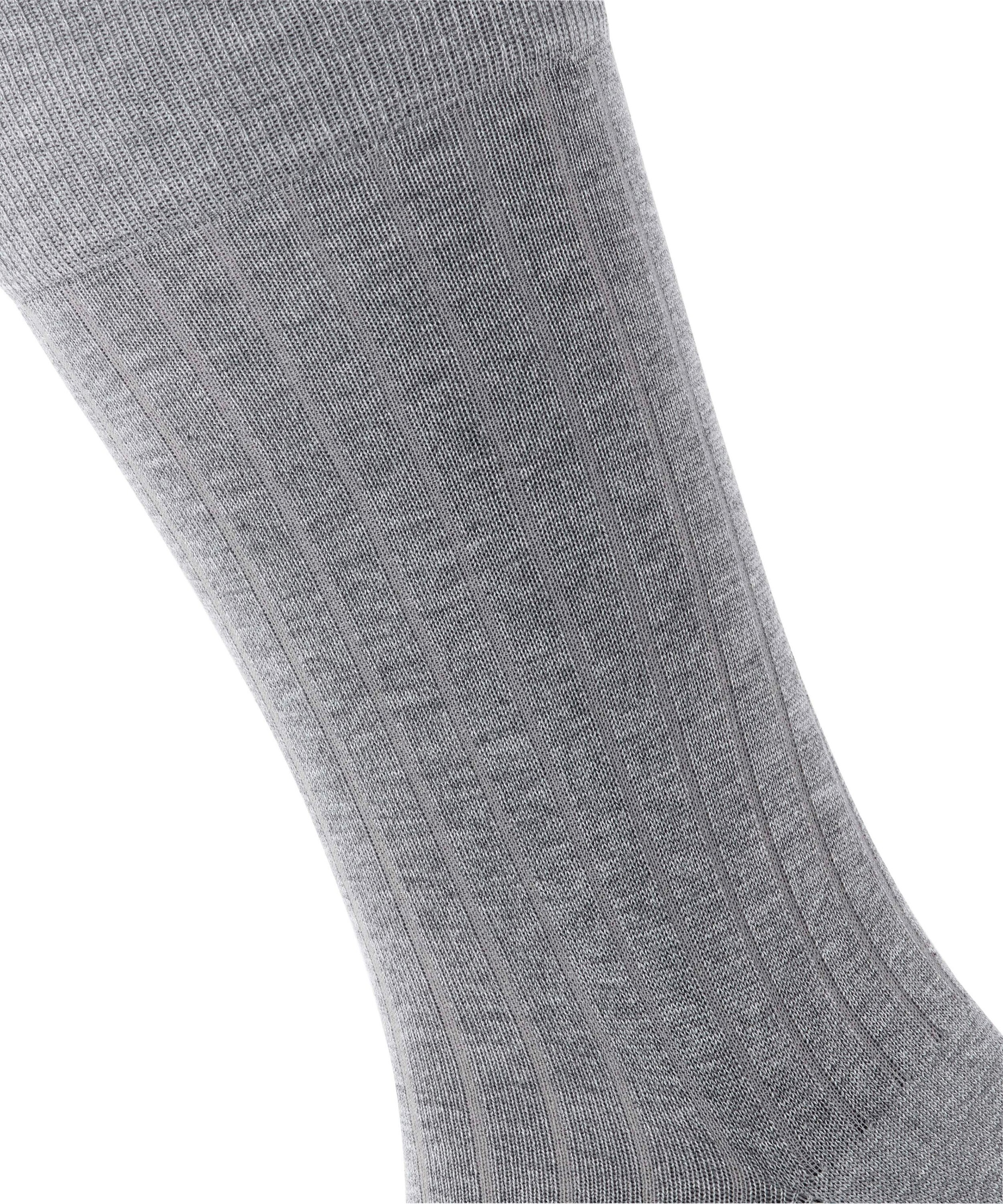 Burlington Socken »Duke Street« Einheitsgröße 40-46, Rippenstruktur, Cotton-Mix