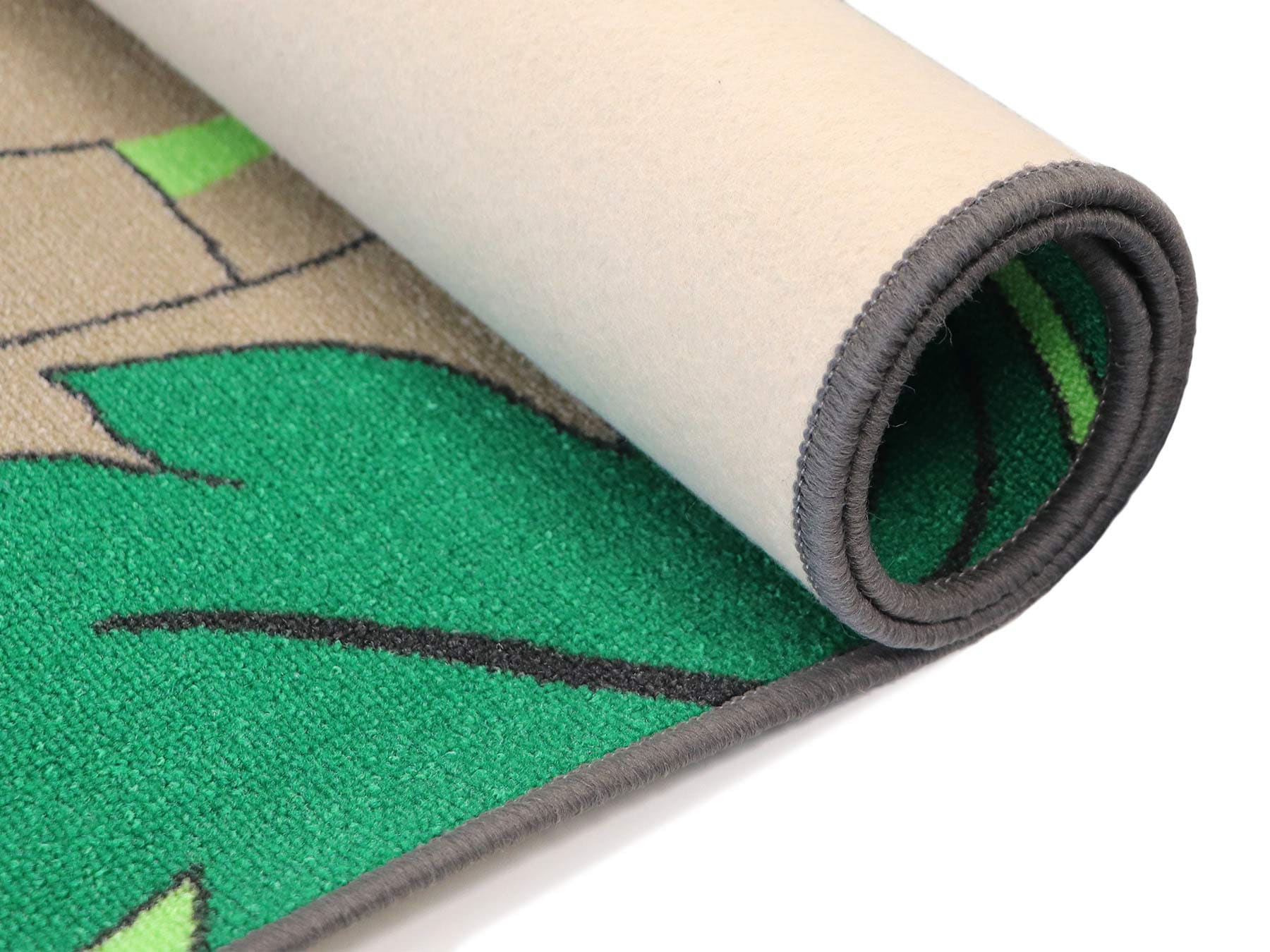 Primaflor-Ideen in Textil Kinderteppich »JUNGLE«, rechteckig, 5 mm Höhe, Motiv Dschungel Tiere, Kinderzimmer