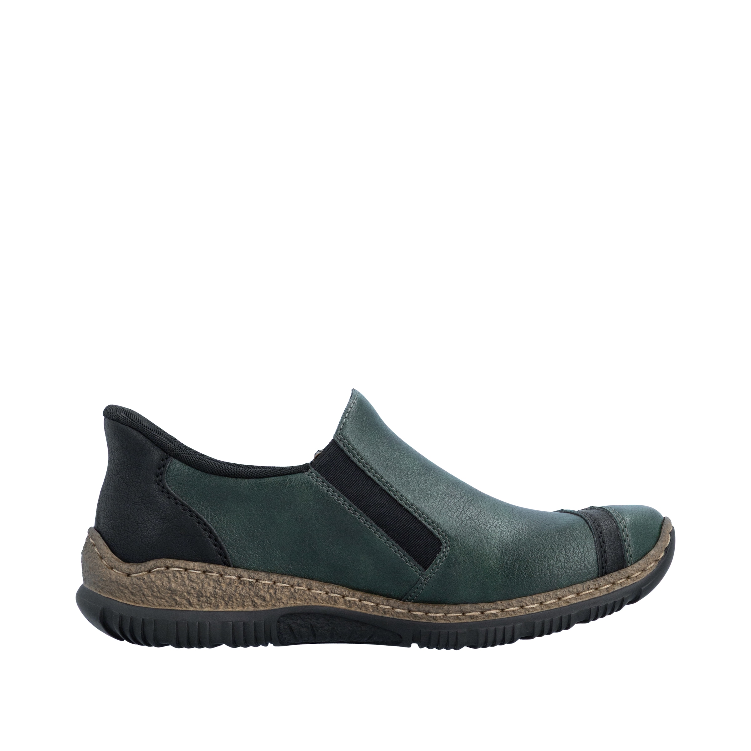 Rieker Slipper »Ready2GO«  Casual-Halbschuh mit Reißverschluss und Stretcheinsatz