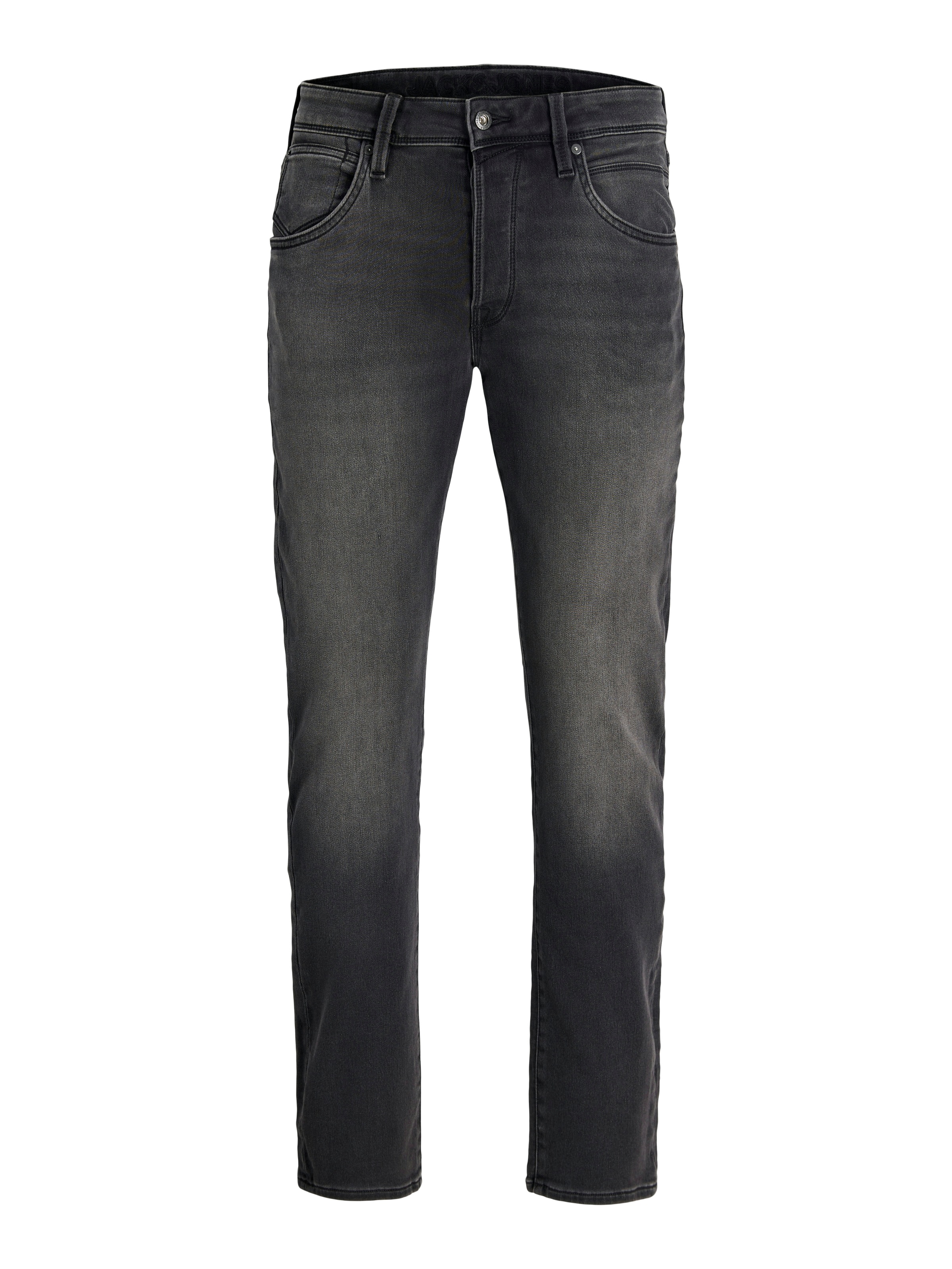Jack & Jones Tapered-fit-Jeans »JJIMIKE mit Stretch, Used-Look und bequemer Passform« mit Abriebeffekten