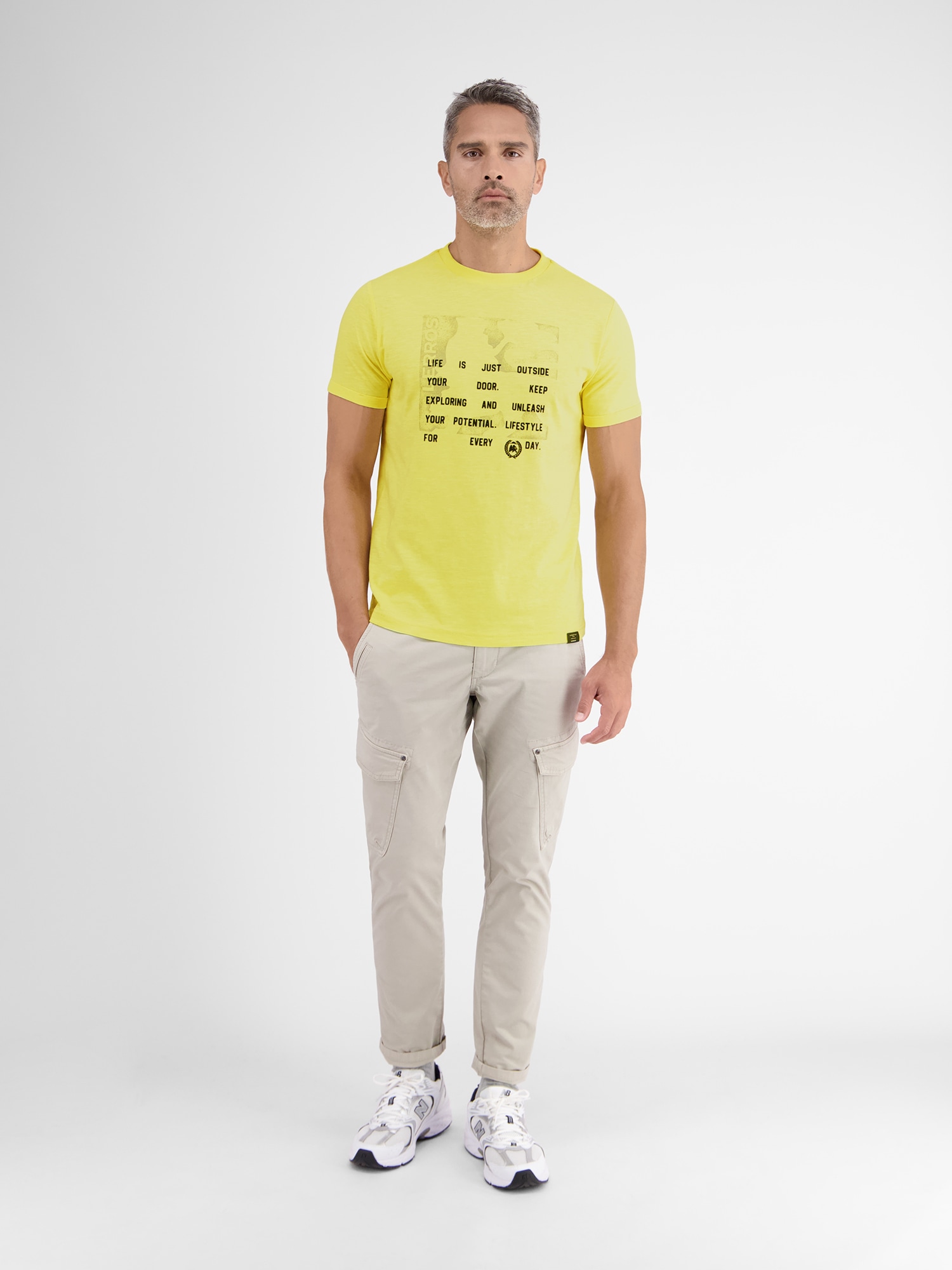 LERROS T-Shirt »LERROS T-Shirt, Graphic Print«