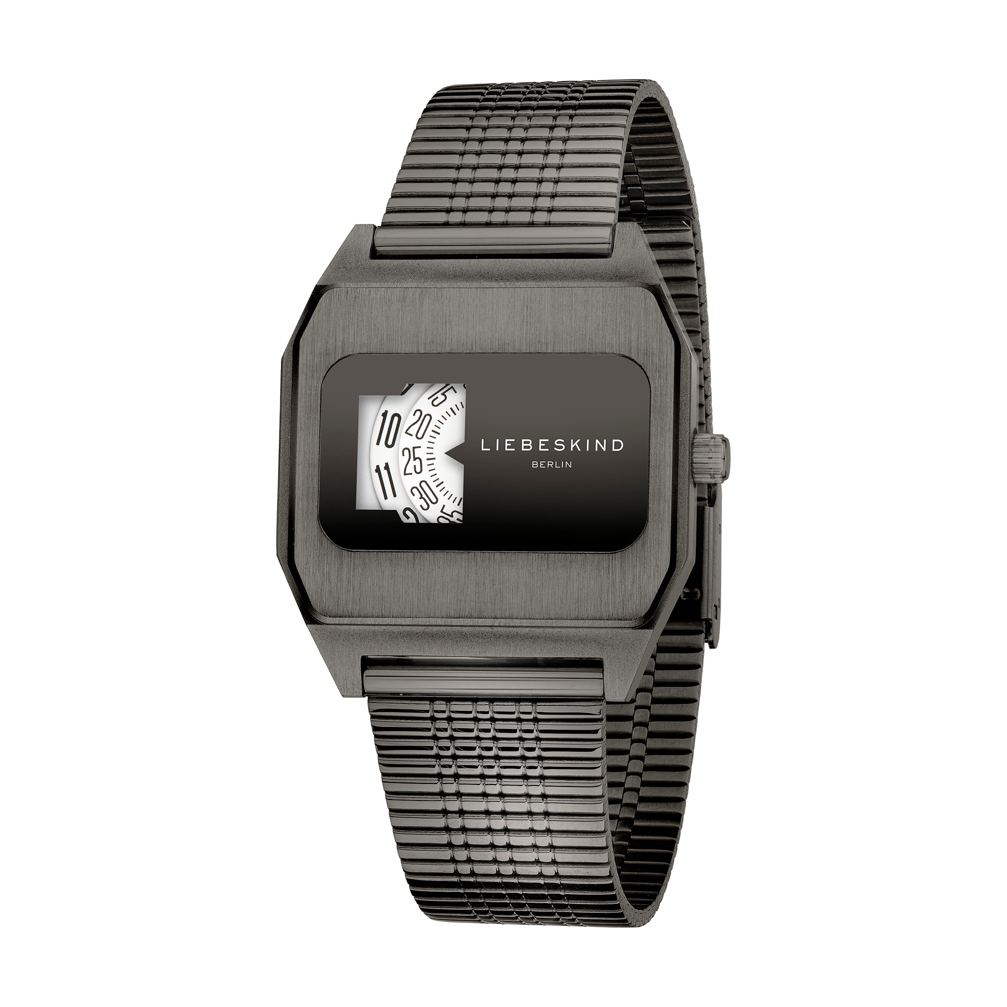 Liebeskind Berlin Quarzuhr »Vinyl Vision« Armbanduhr, Damenuhr, Edelstahlarmband, analog