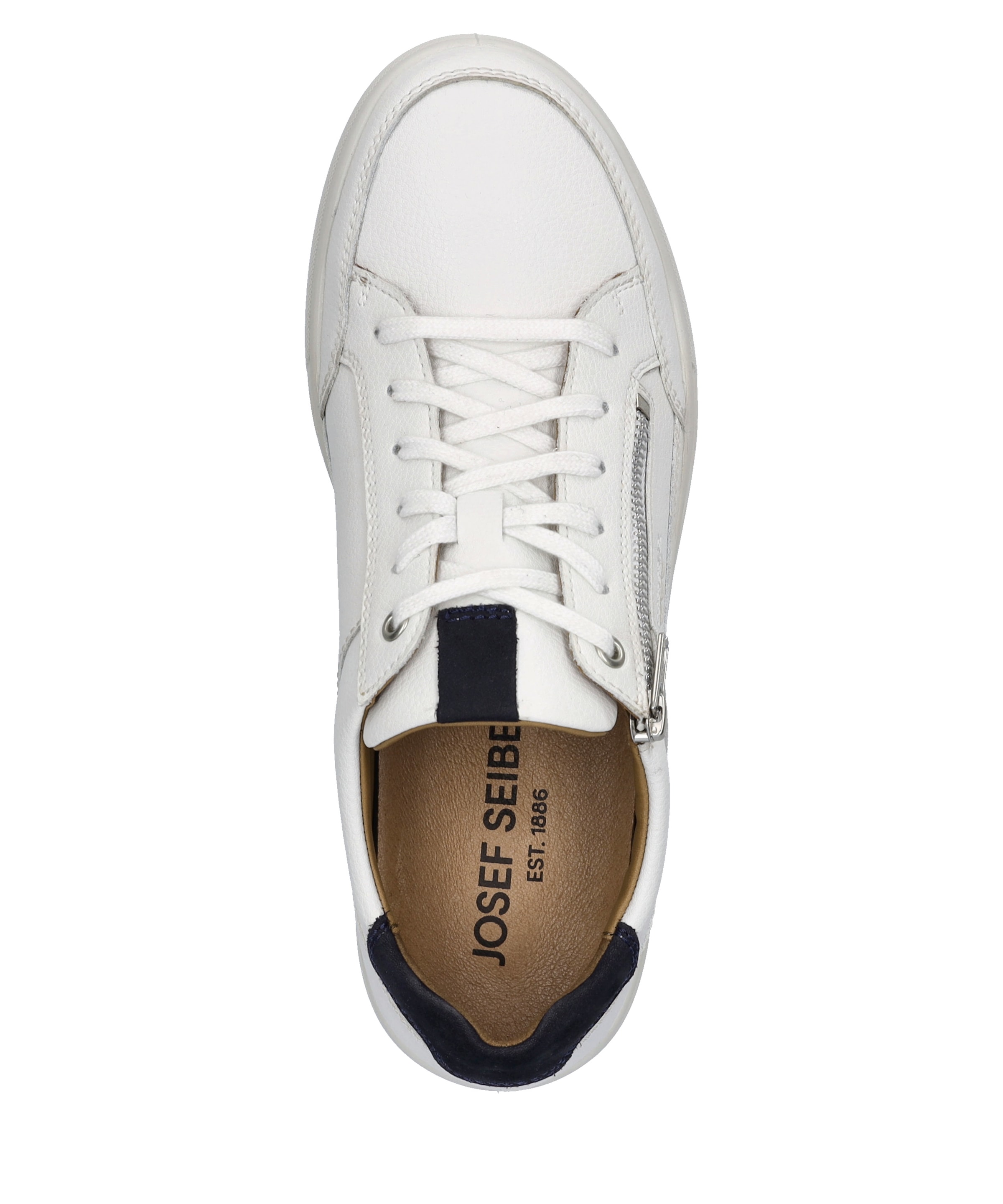 Josef Seibel Sneaker »Maddox 07, weiss-dunkelblau«