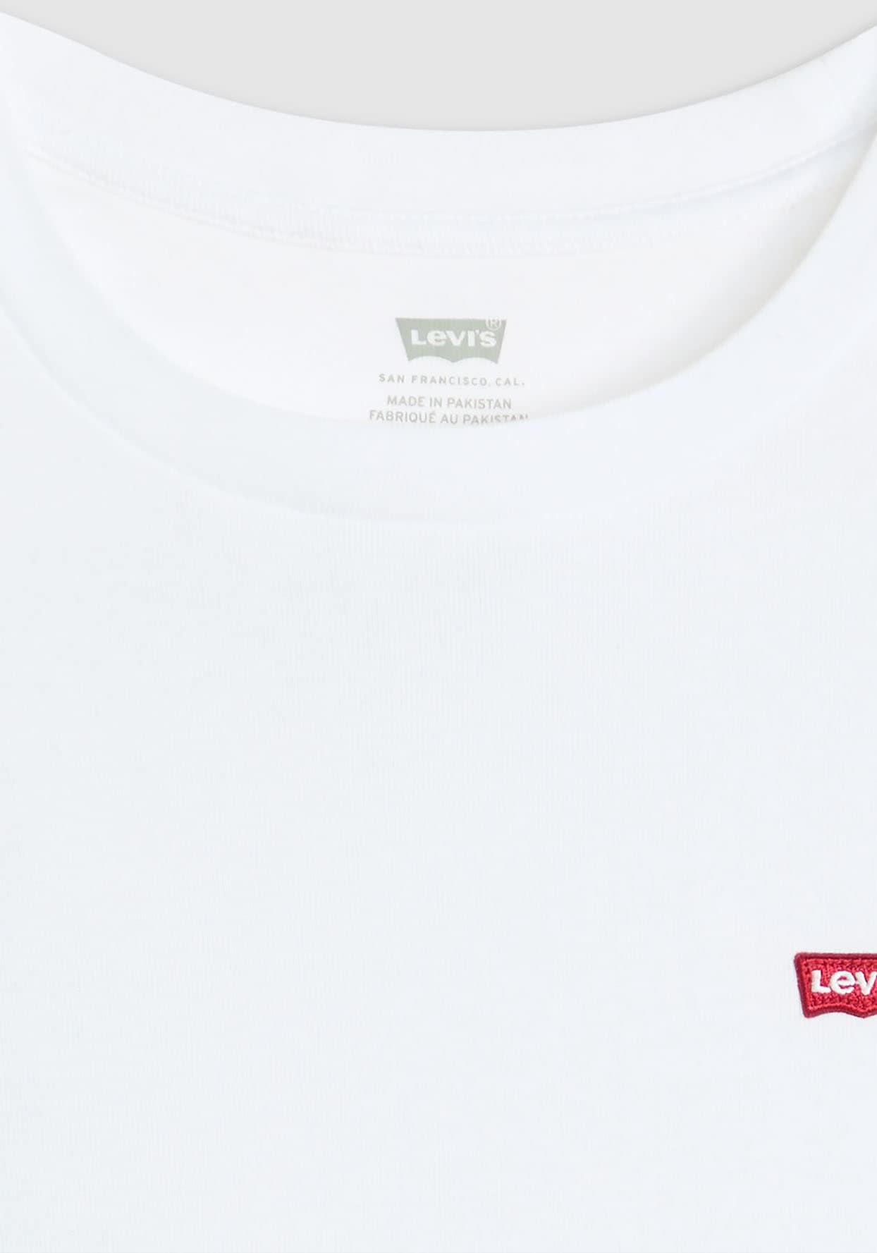 Levi's® T-Shirt »Mini-Logo« Packung, 2 Stk. mit kleiner Markenlogo-Stickerei auf der Brust