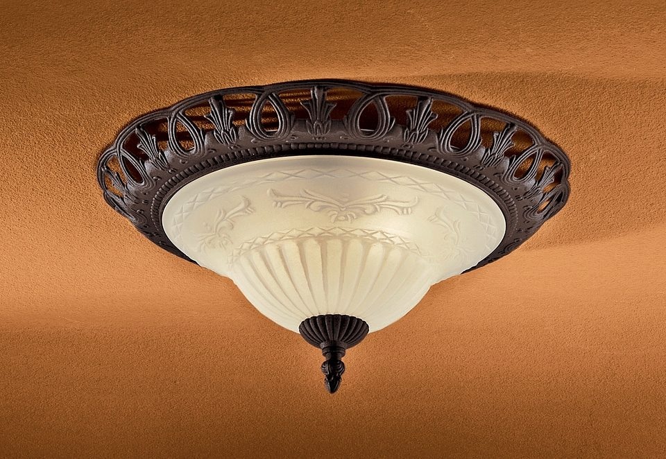 »Rustica«, Leuchten online Deckenlampe, Deckenleuchte TRIO OTTO bei Leuchtmittel tauschbar