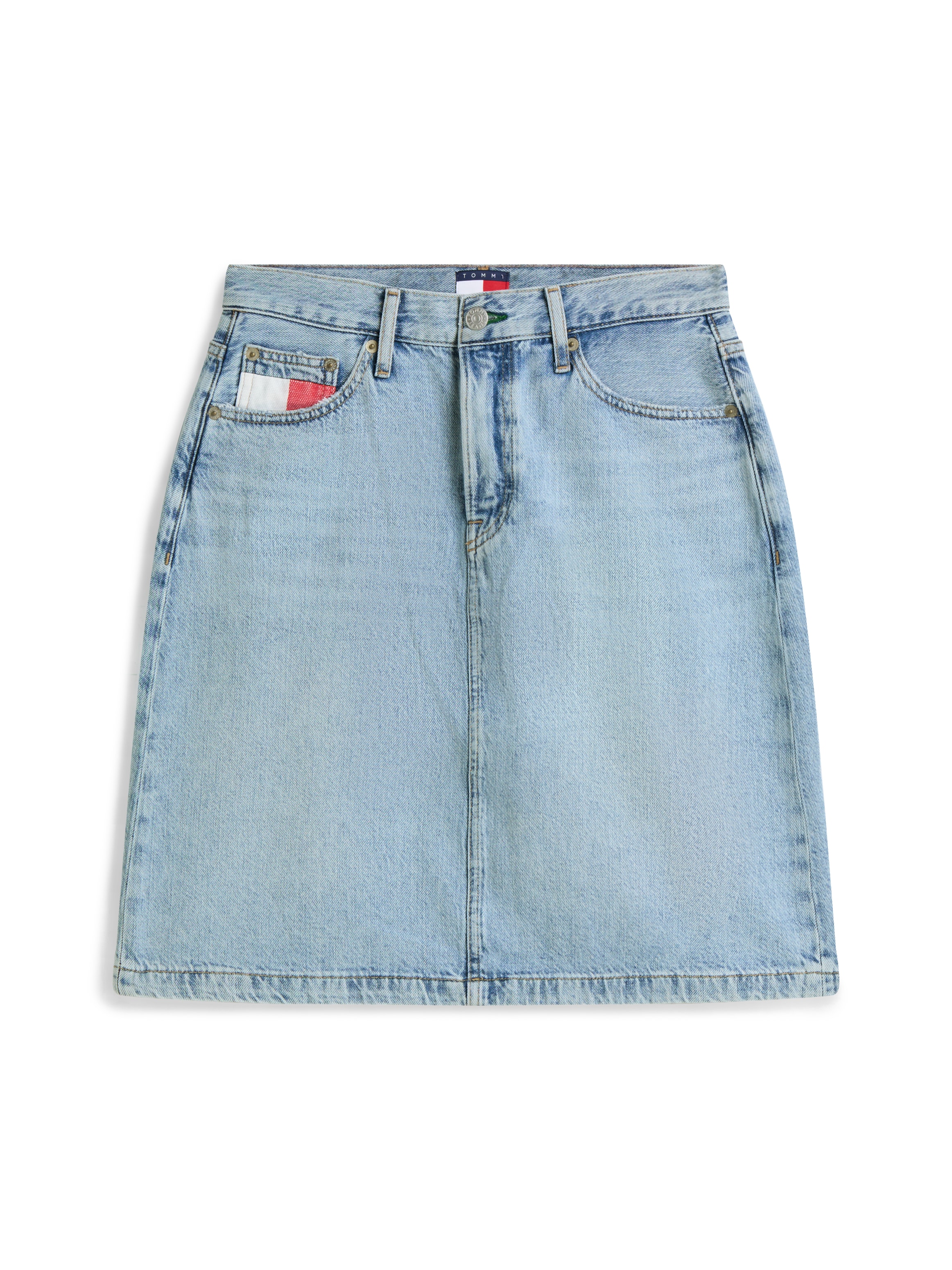 Tommy Jeans Jeansrock »CLAIRE SKIRT RWB CBF CJ6013« Baumwolle, 5-Pocket Style