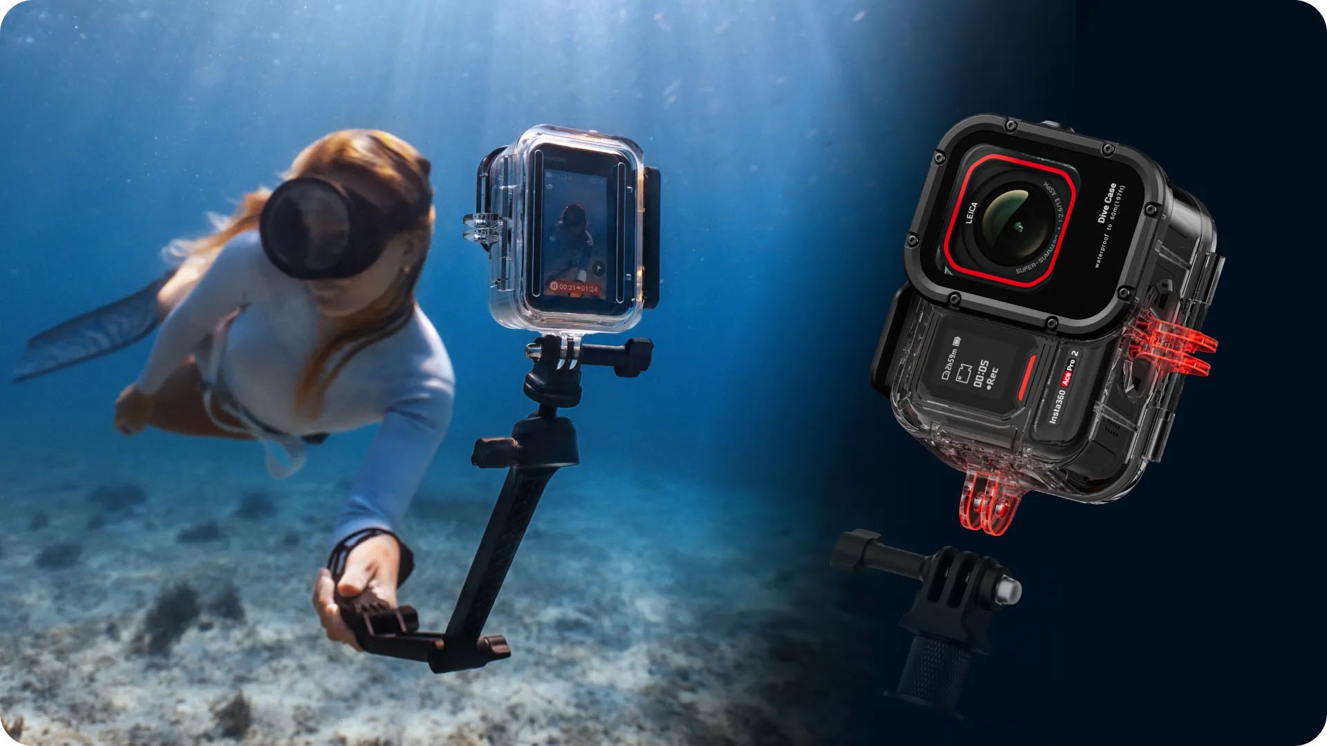 Insta360 Unterwassergehäuse »Ace Pro 2 Tauchgehäuse«