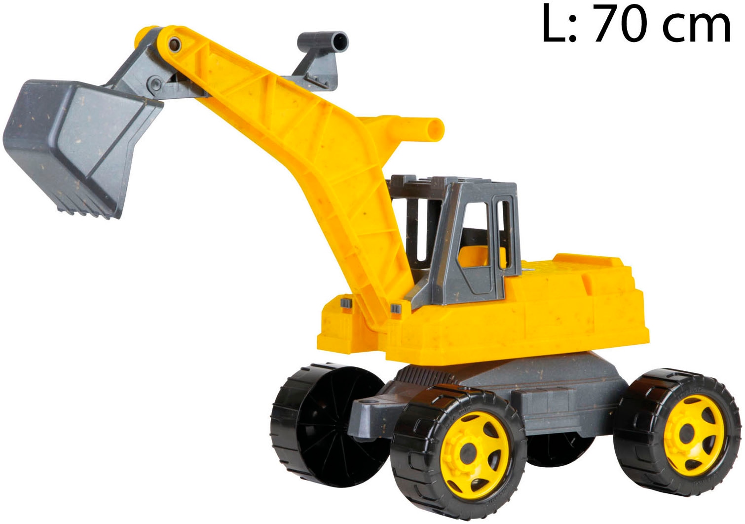 Lena® Spielzeug-Aufsitzbagger »Giga Trucks« Made in Europe