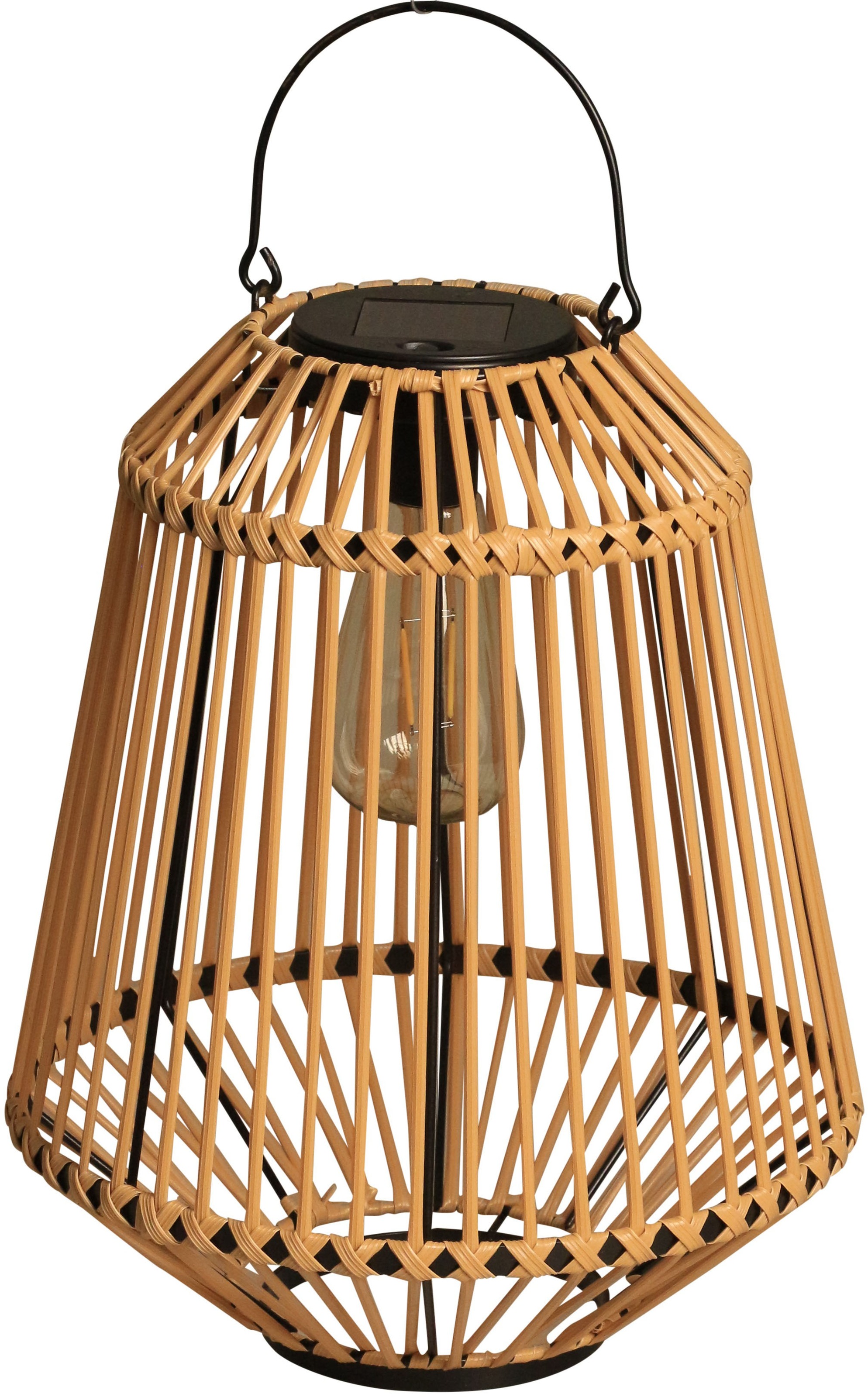 Luxform Außen-Tischleuchte »Solar-Tischlampe - Ibiza - LED - 15 Lumen« LED-Modul 1 Stk. Solarbetrieben in braun