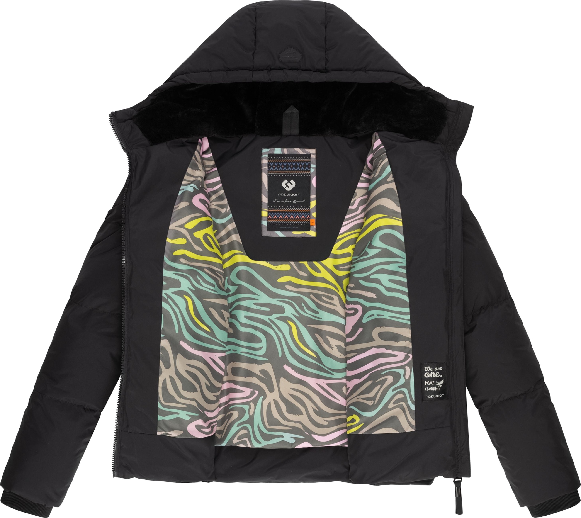 Ragwear Steppjacke »Steppjacke Briony«, mit Kapuze, Wasserdichte Damen Winterjacke mit Kapuze