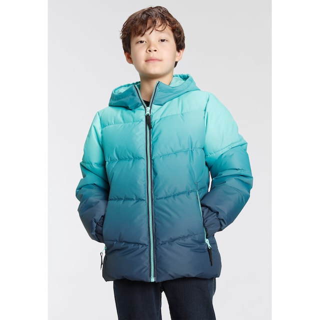 Icepeak Steppjacke »PIQEON JR - für Kinder«, mit Kapuze, Wasserabweisend &  Atmungsaktiv & Windabweisend bei OTTO