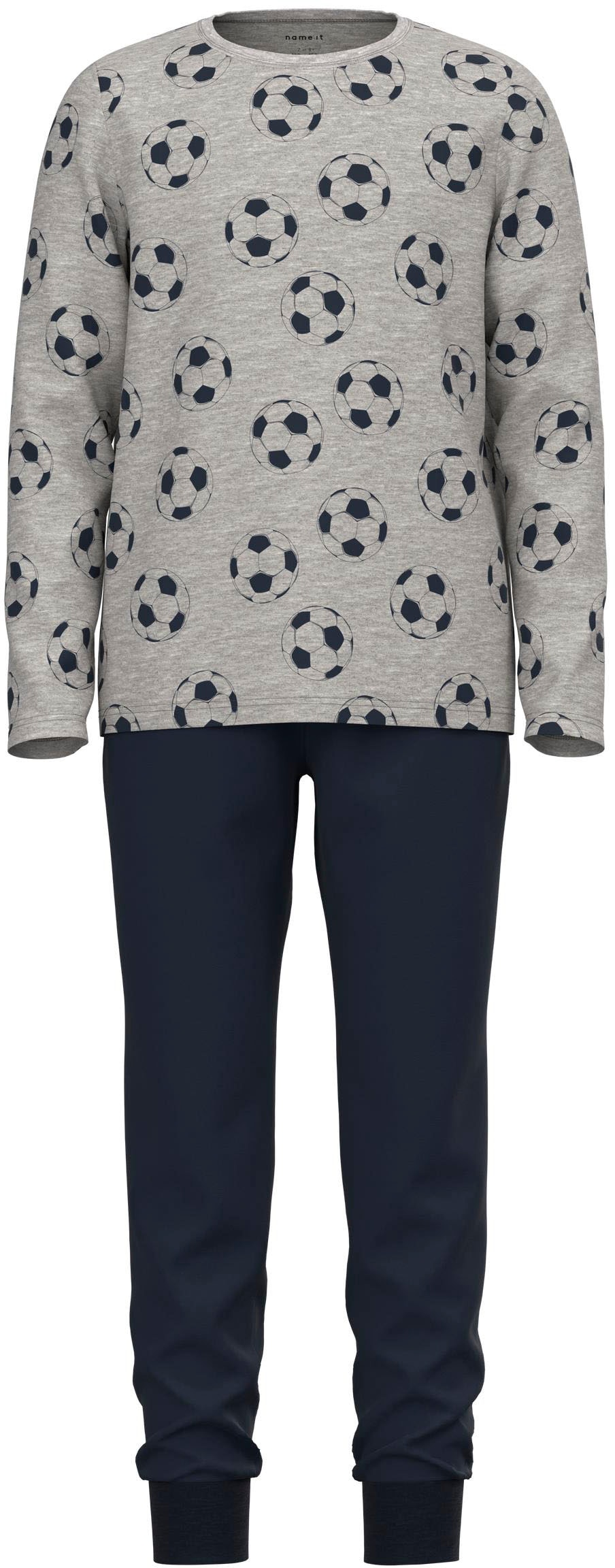 Name It Schlafanzug »NKMNIGHTSET MELANGE FOOTBALL«, (Set, 2 tlg.) im OTTO  Online Shop | Pyjama-Sets