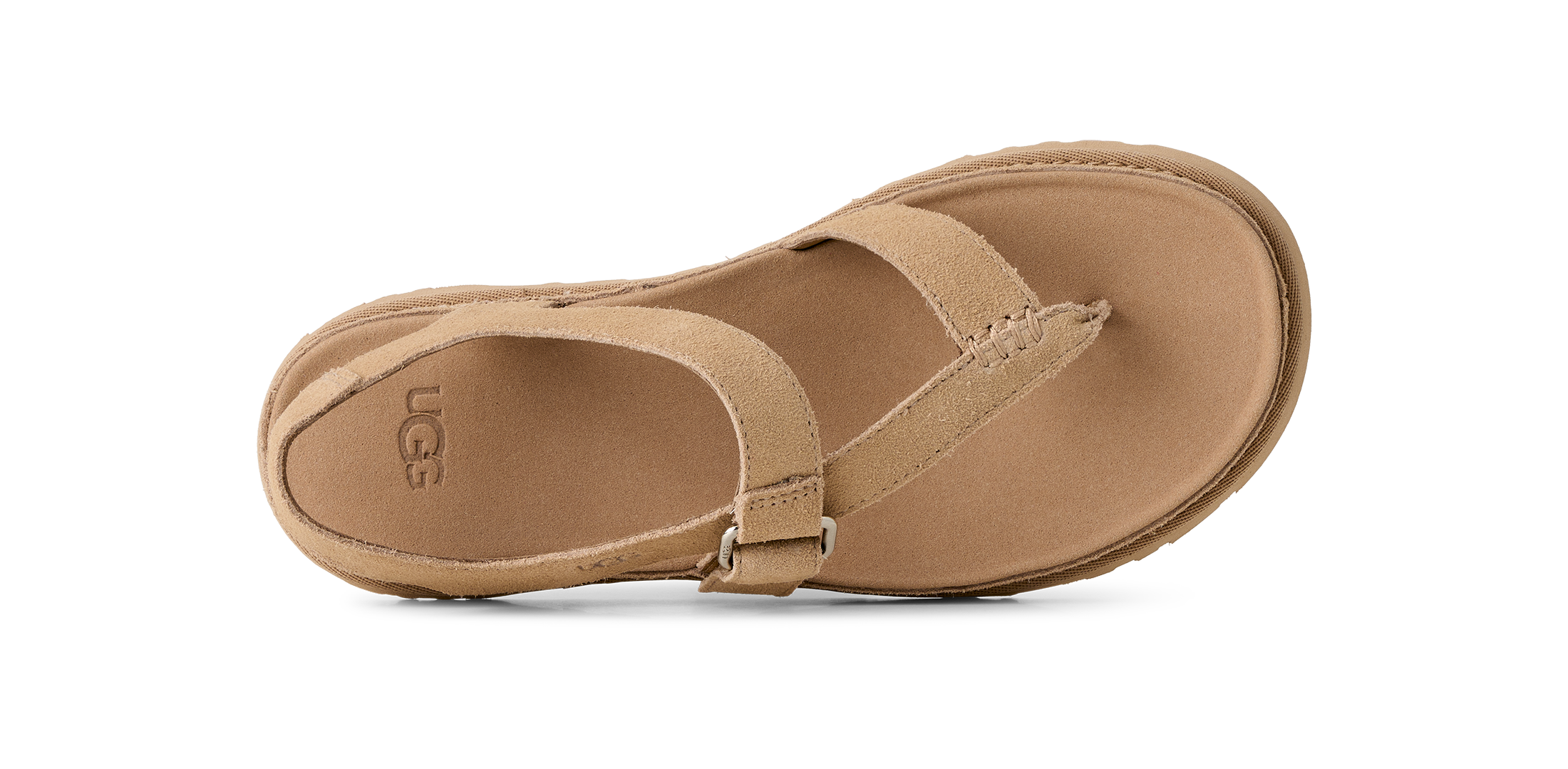 UGG Sandale »GOLDENGAZE TOE POST«  Mule, Sabot, Fußbett mit Memory-Schaum