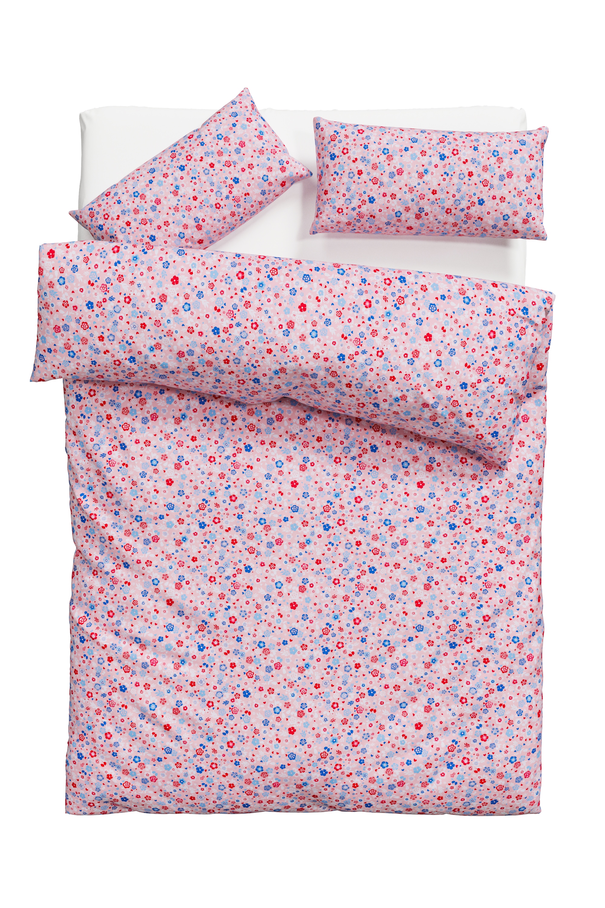 andas Bettwäsche »Mariby«, mit feinem Blümchen Design, skandinavisch, romantische Bettwäsche