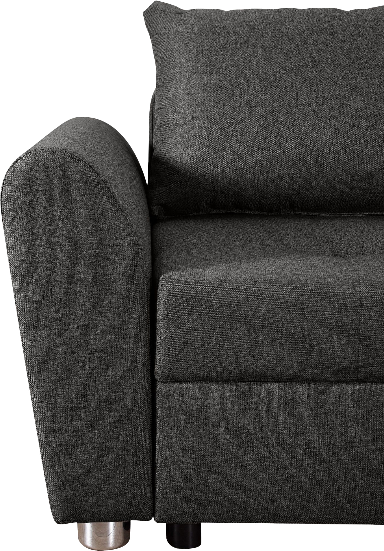 COLLECTION AB Ecksofa »Jana L-Form« inkl. Bettfunktion,Bettkasten und Bonnelfederkern