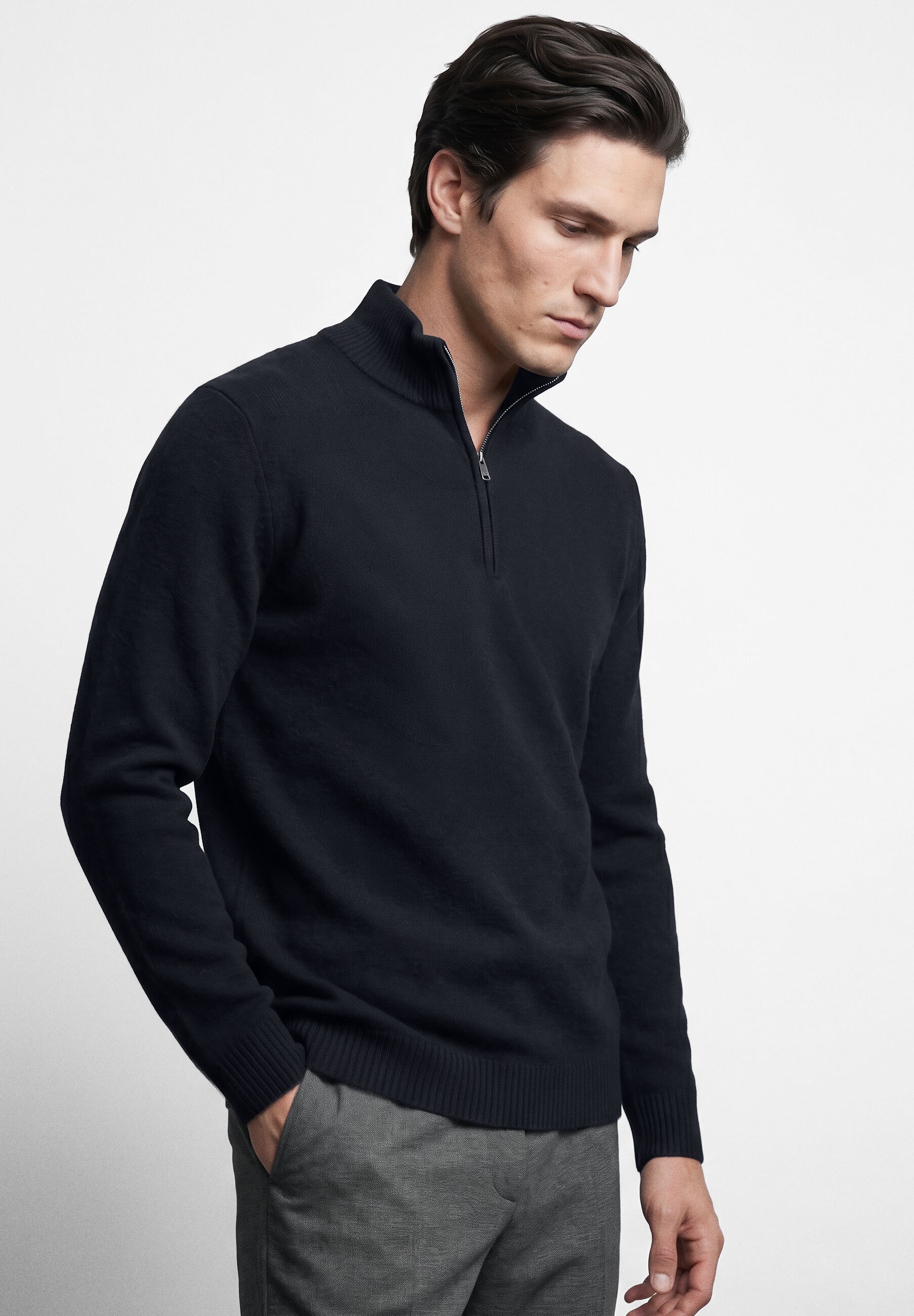 BENVENUTO. Troyer »BENVENUTO. Pullover ALVARO« mit weichem Strickmaterial