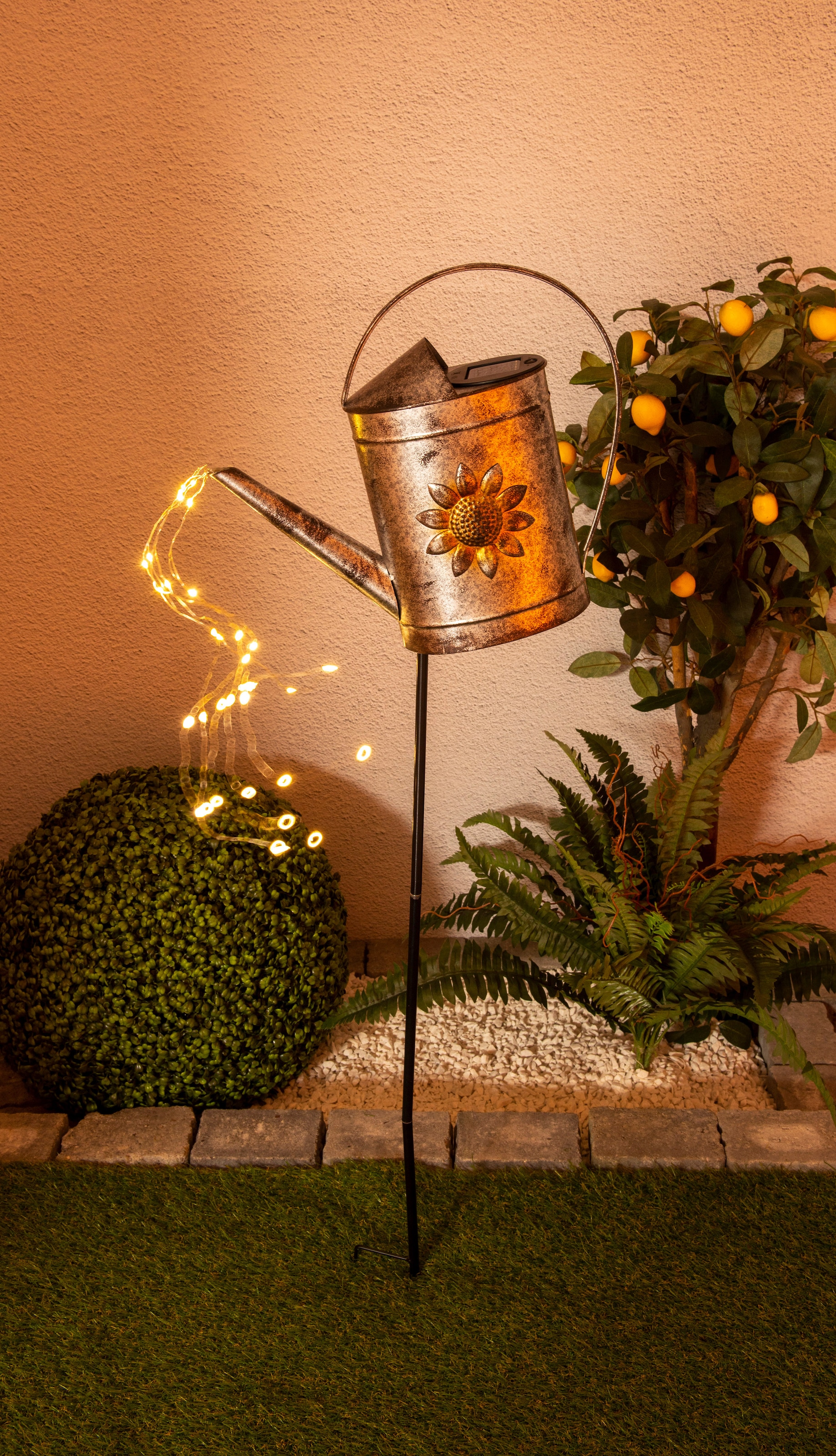 näve LED Solarleuchte »Gießkanne«, 1 flammig, Solar
