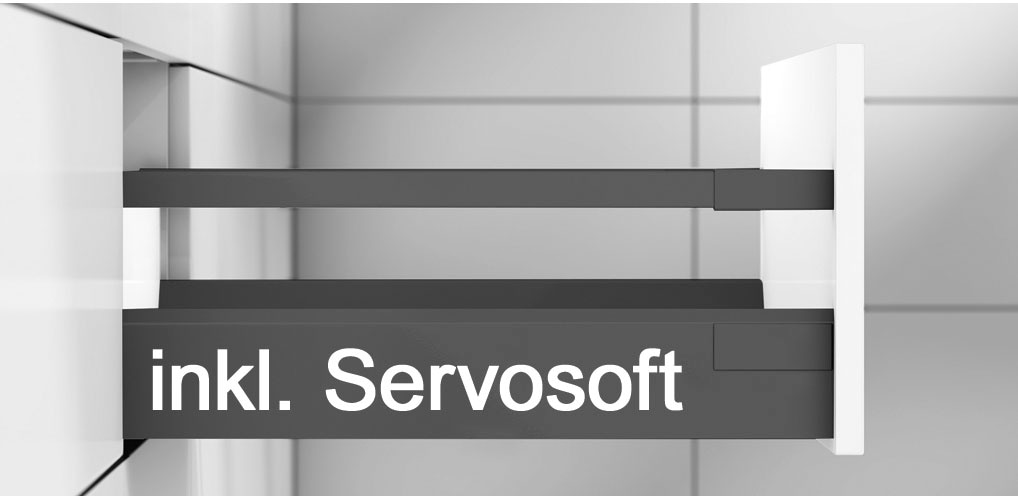 IMPULS KÜCHEN Küchenzeile »"Kopenhagen", Ausrichtung wählbar, Schubkästen mit Soft-Close« Set,  vormontiert, wahlweise mit E-Geräten, Breite 260 cm