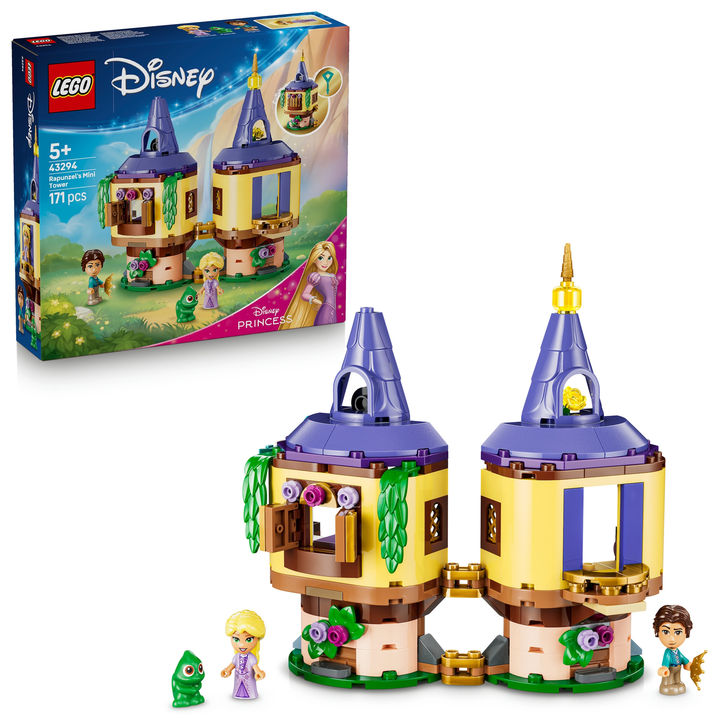 LEGO® Konstruktionsspielsteine »Rapunzels Mini-Turm (43294), LEGO Disney Princess« Made in Europe