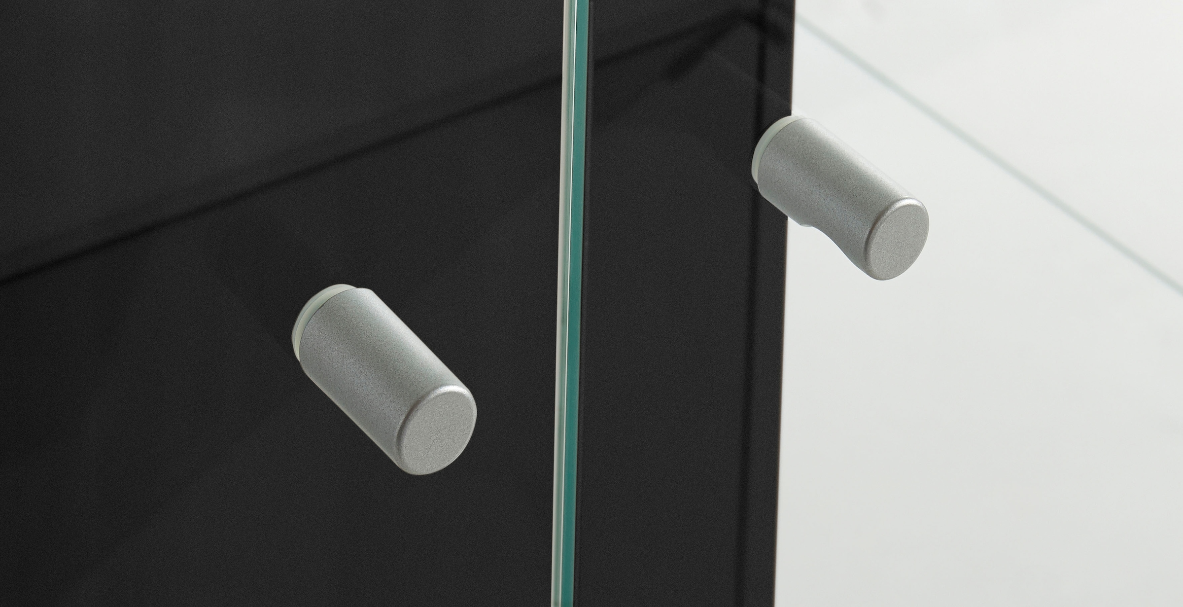 fif möbel Vitrine »OPTIMA«, Standvitrine/Glasvitrine 2x Glastür,perfekt für Sammler,Sammlervitrine