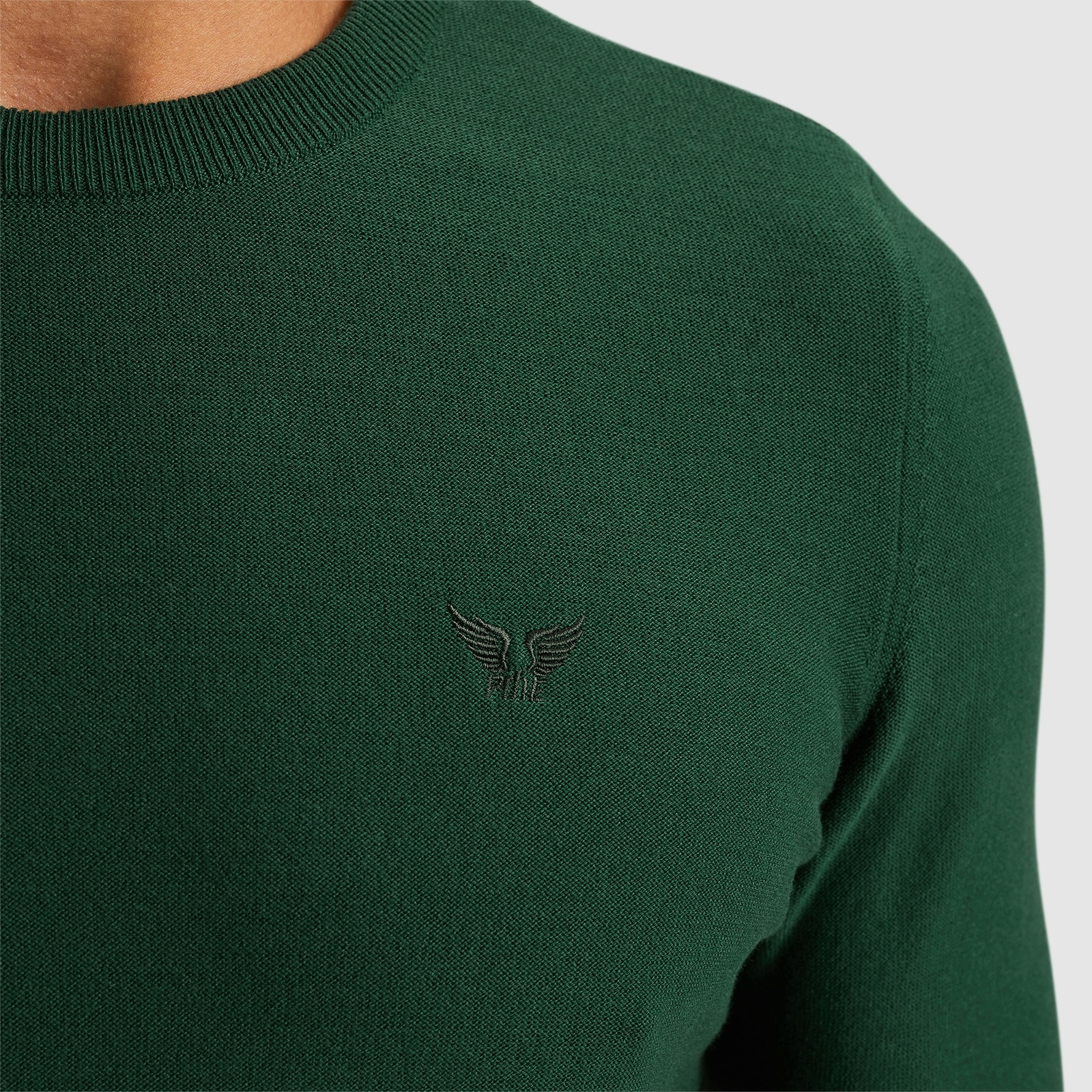 PME LEGEND Strickpullover, mit Logostickerei