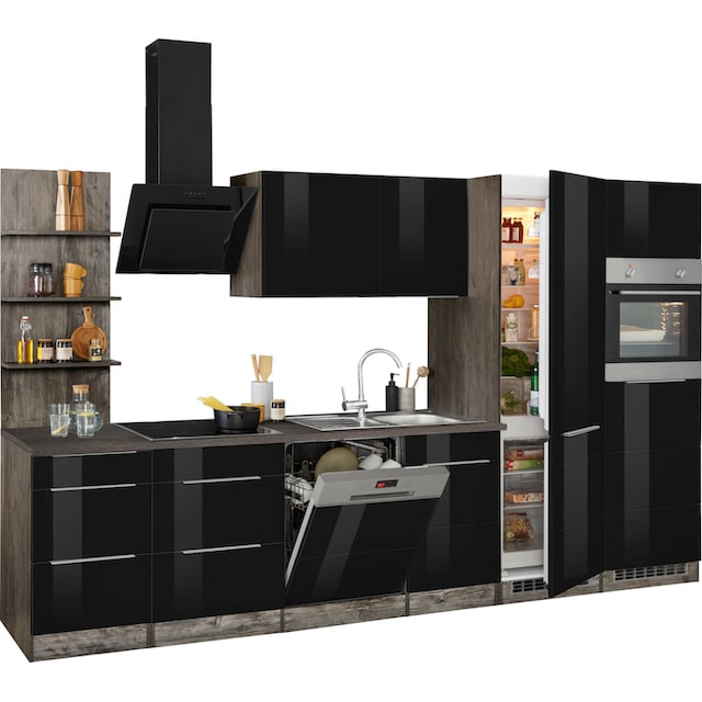 HELD MÖBEL Küchenzeile »Brindisi«, ohne Geräte, Breite 340 cm online bei  OTTO